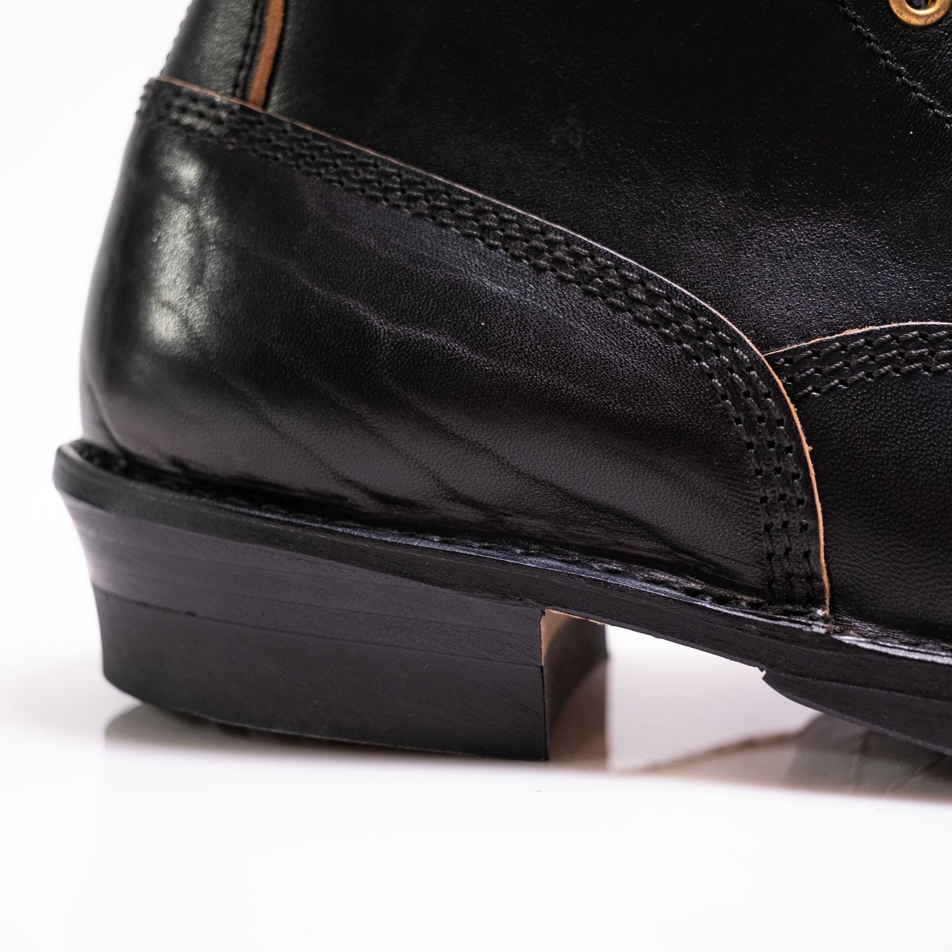 FN-FB-004 Horsehide Logger Boot Black