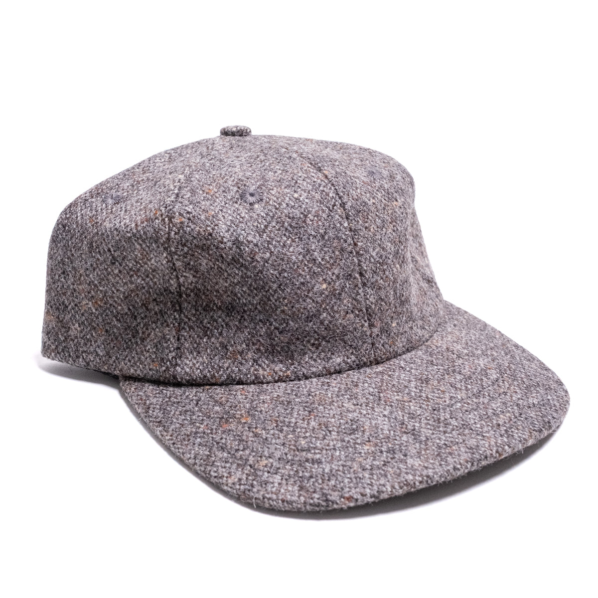 Unstructured Baseball Hat Donegal Wool Silt