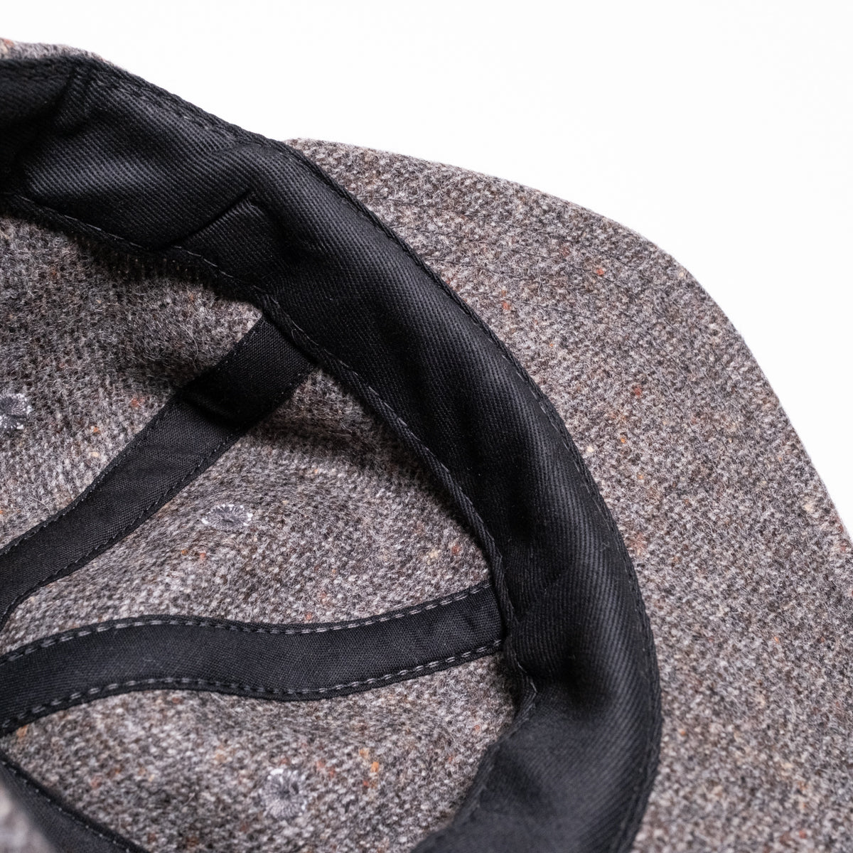 Unstructured Baseball Hat Donegal Wool Silt