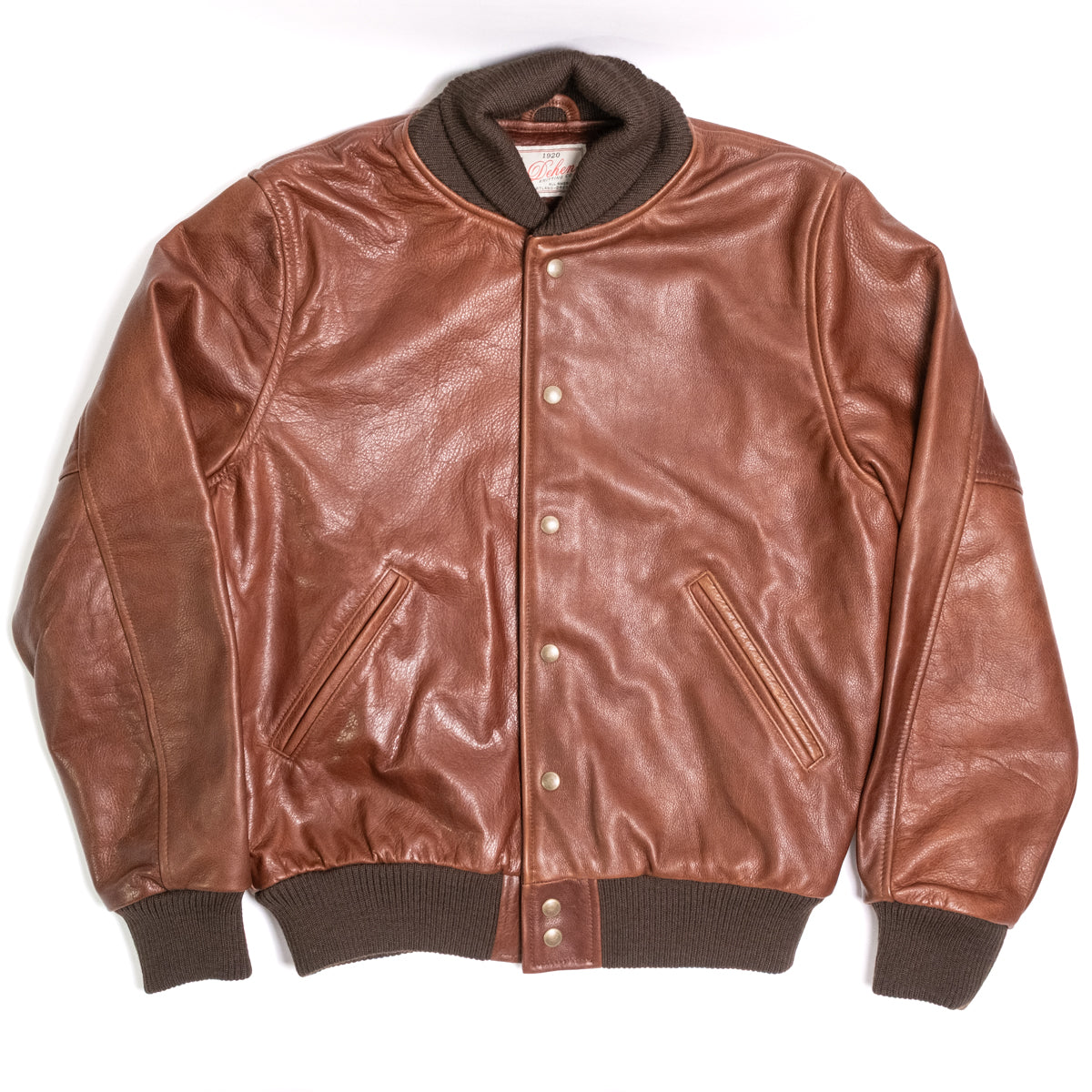 All City Leather Jacket Espresso