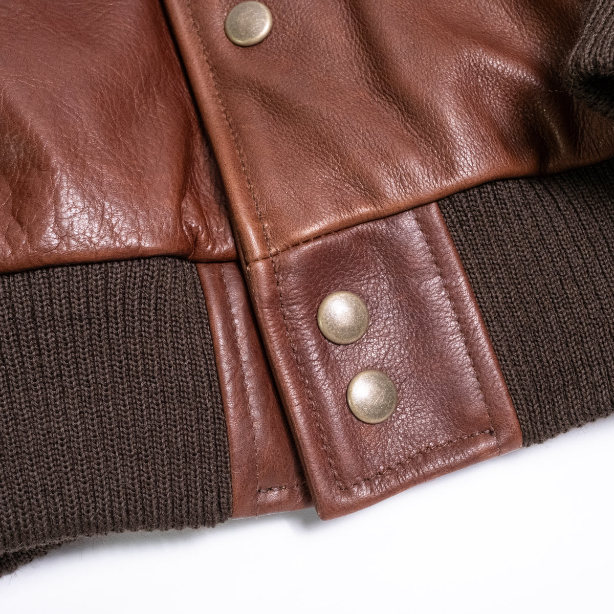 All City Leather Jacket Espresso