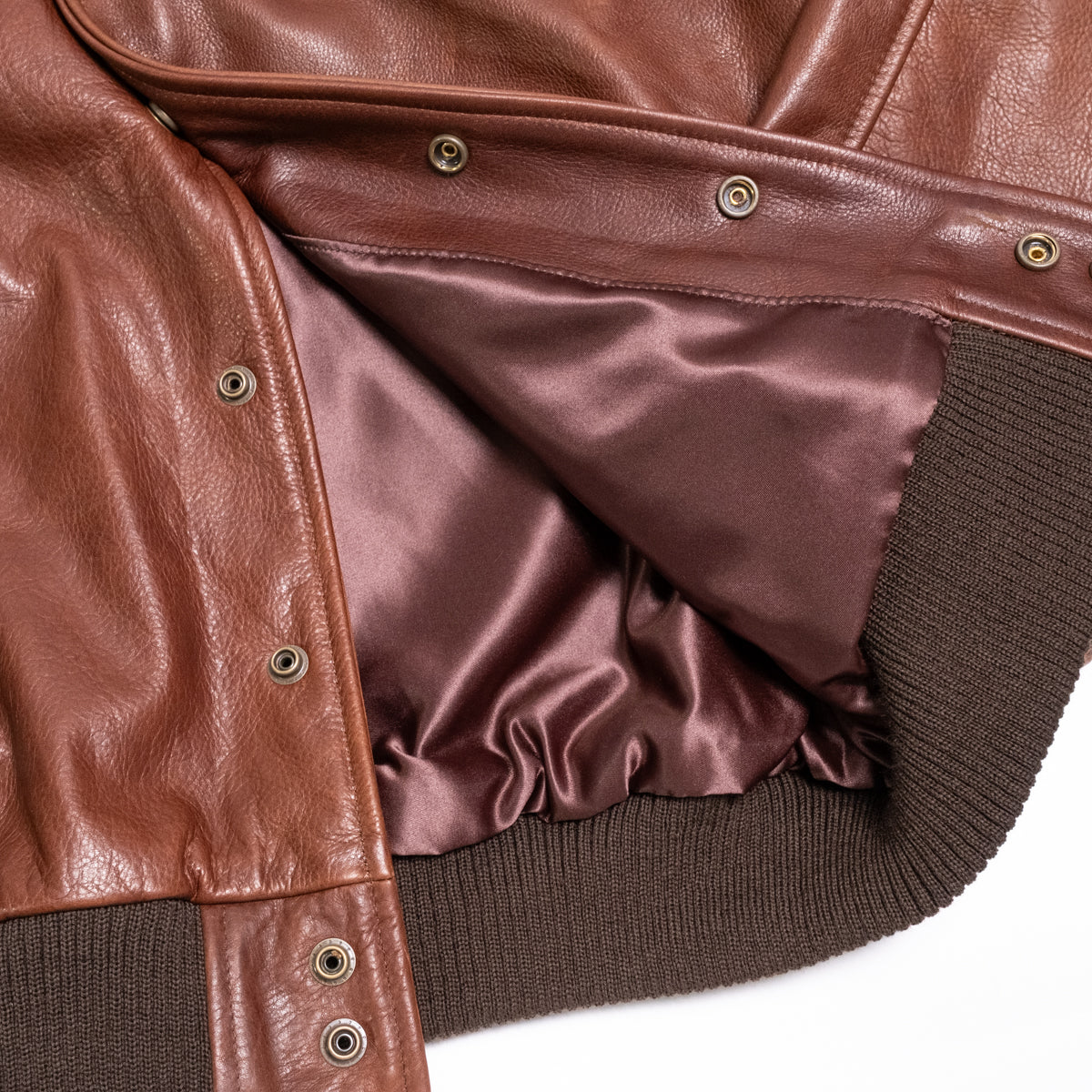 All City Leather Jacket Espresso