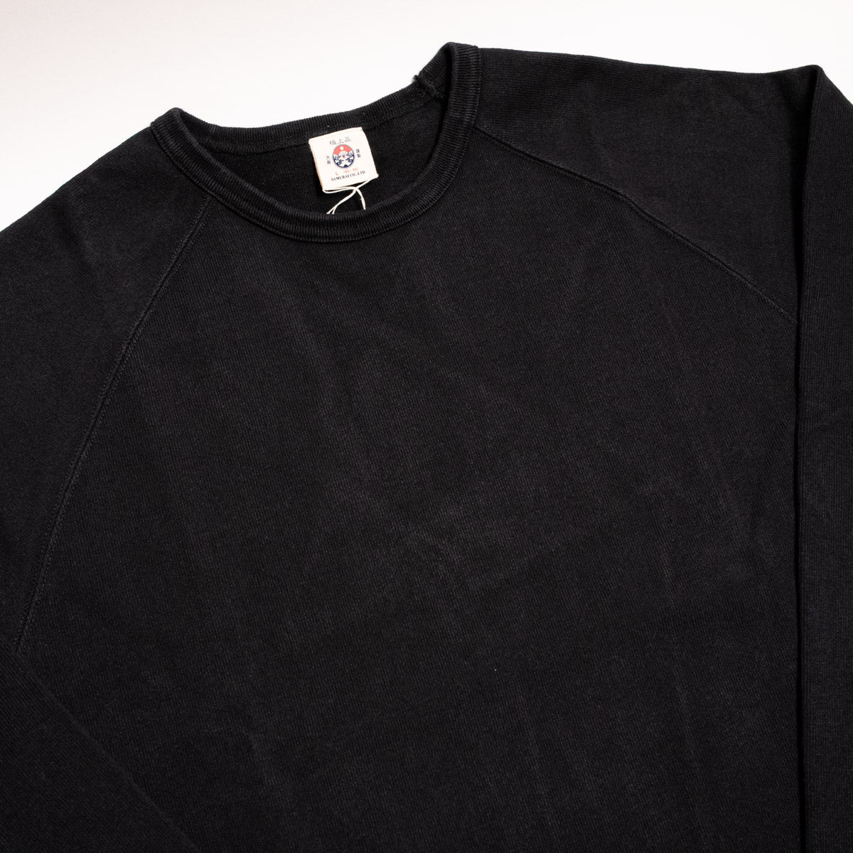 SWS-TW01 10/2 Extra Heavy L/S T-Shirt Black