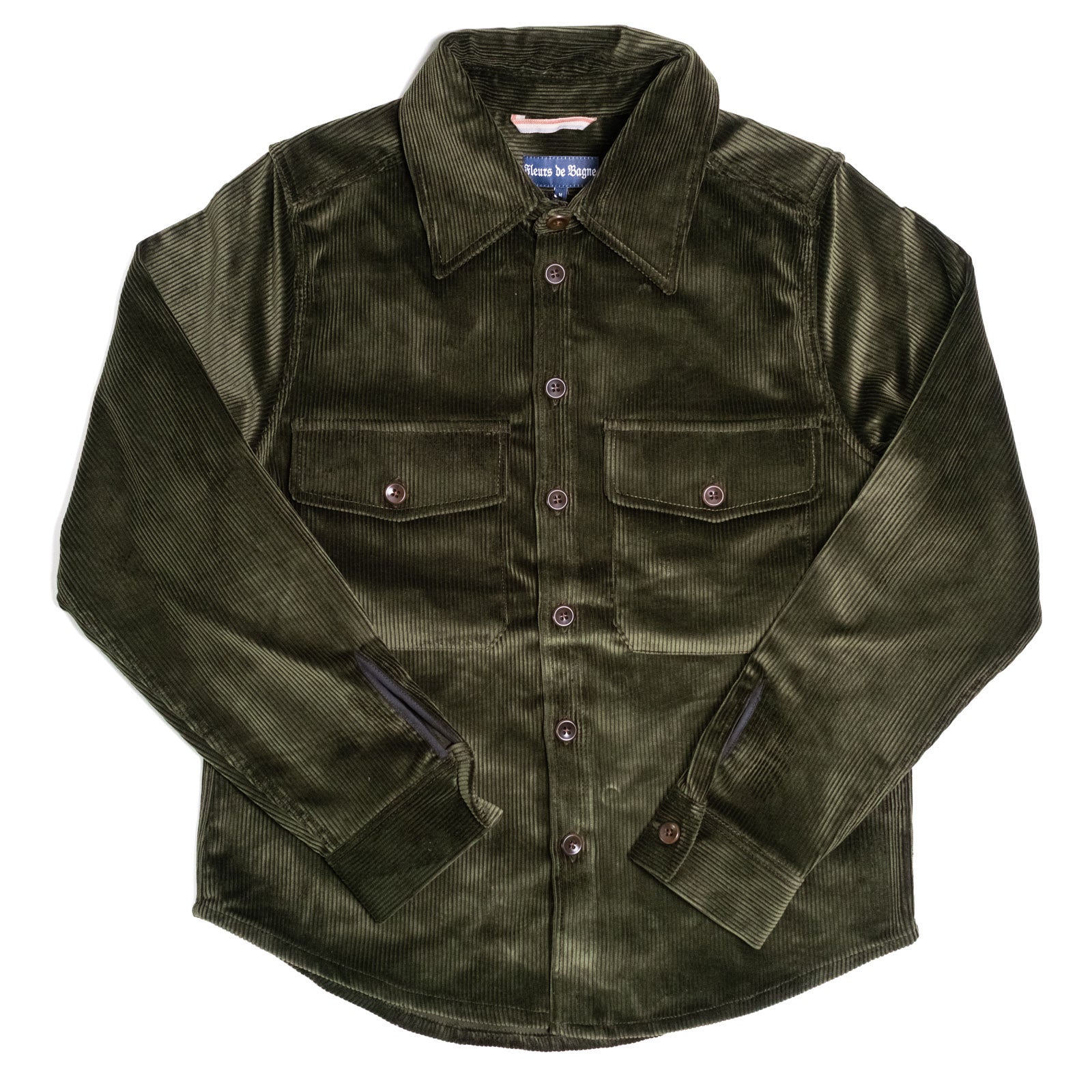 The Adenturer Overshirt Corduroy Khaki