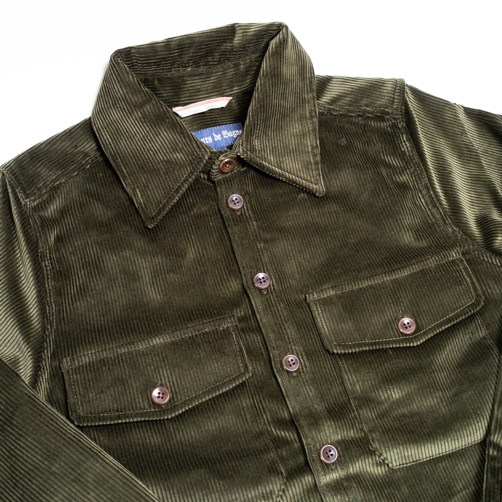The Adenturer Overshirt Corduroy Khaki