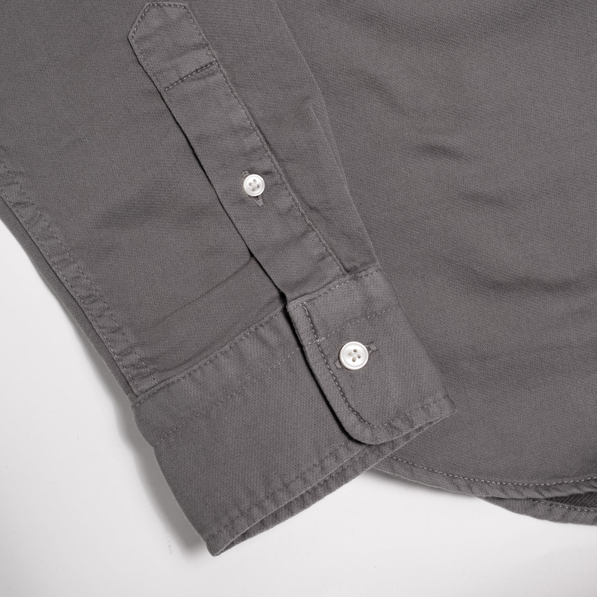 The Tack Double Weave Stretch Dobby Charcoal
