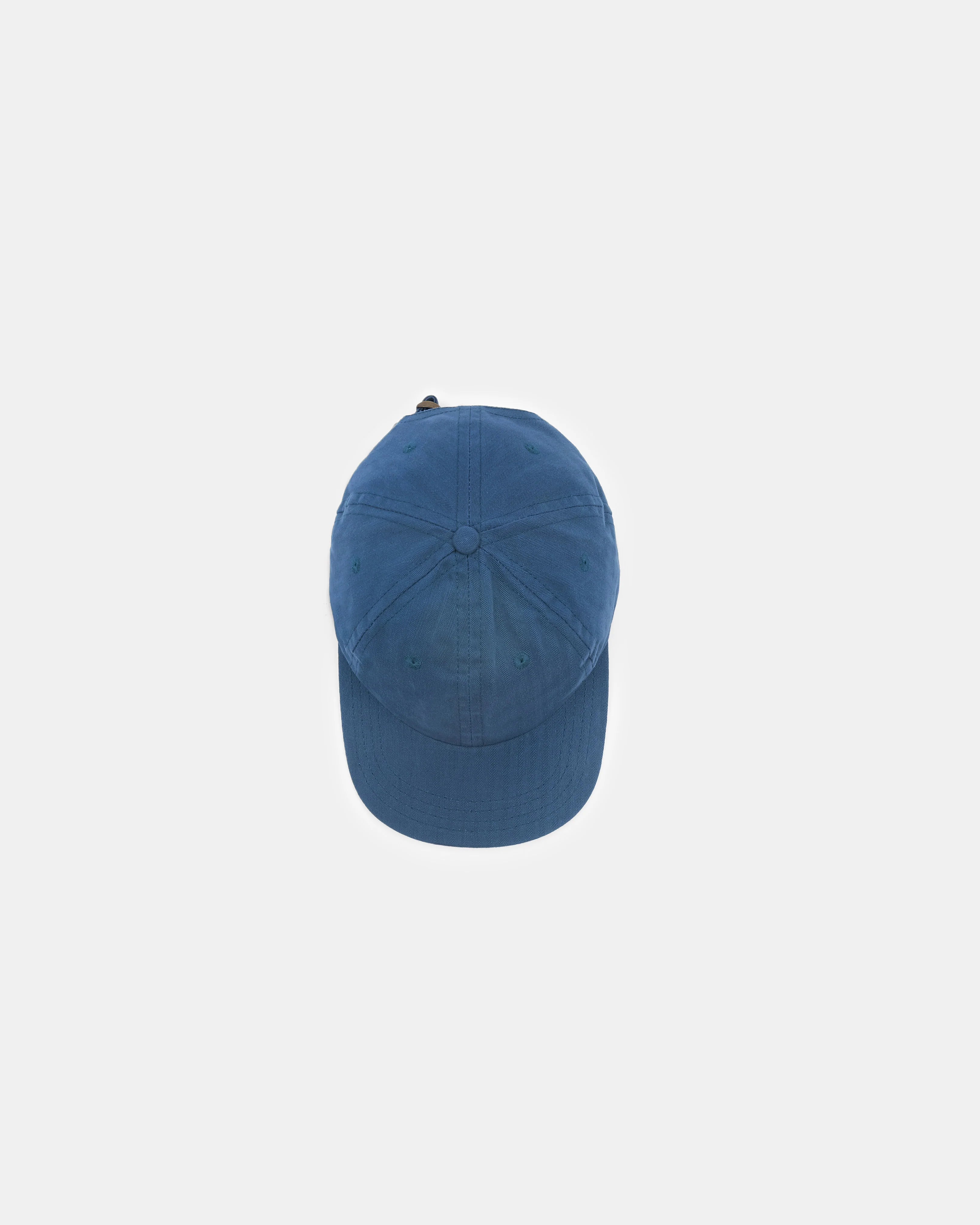Unstructured Baseball Hat Mock Blue