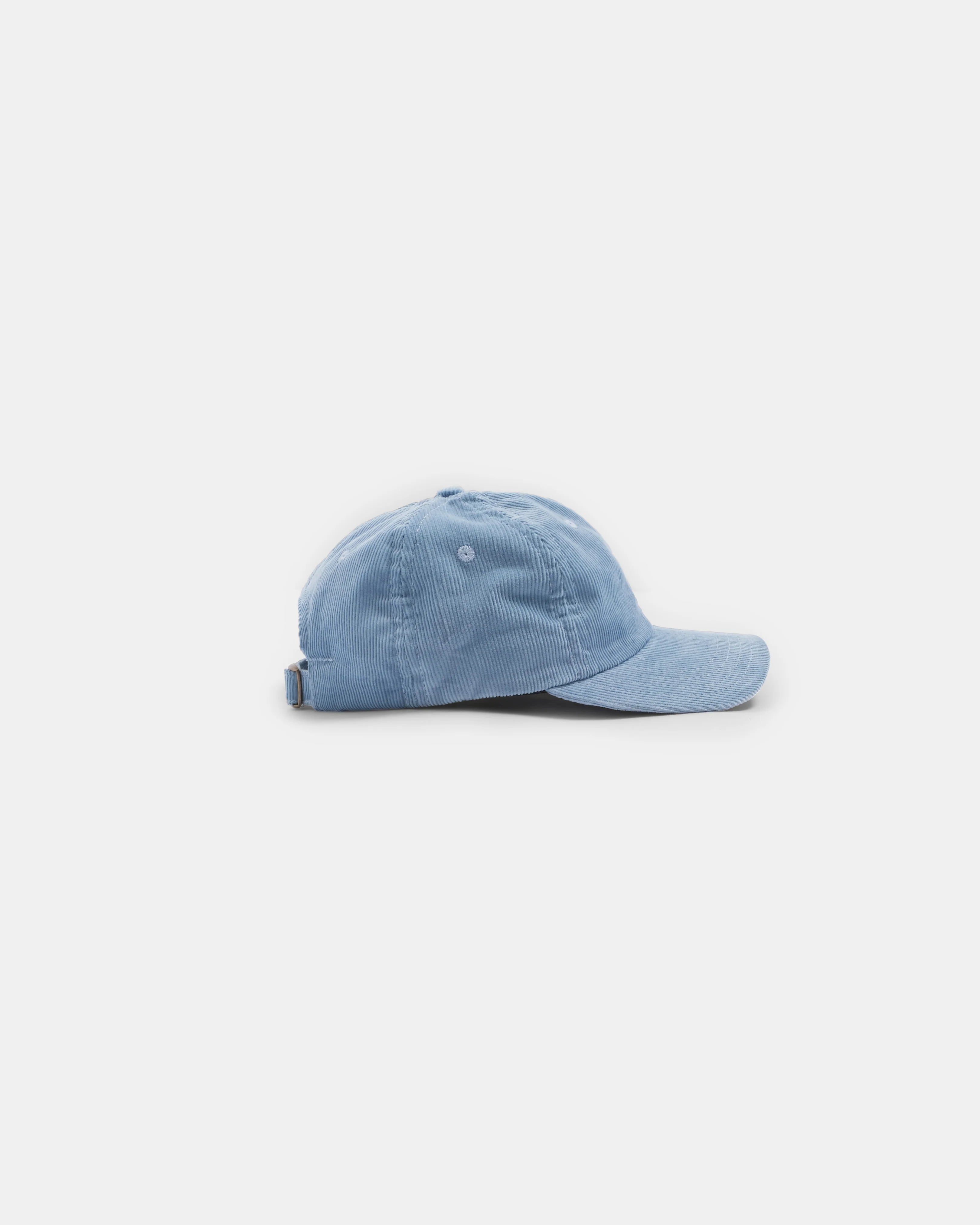 Unstructured Baseball Hat Dusty Blue Cord