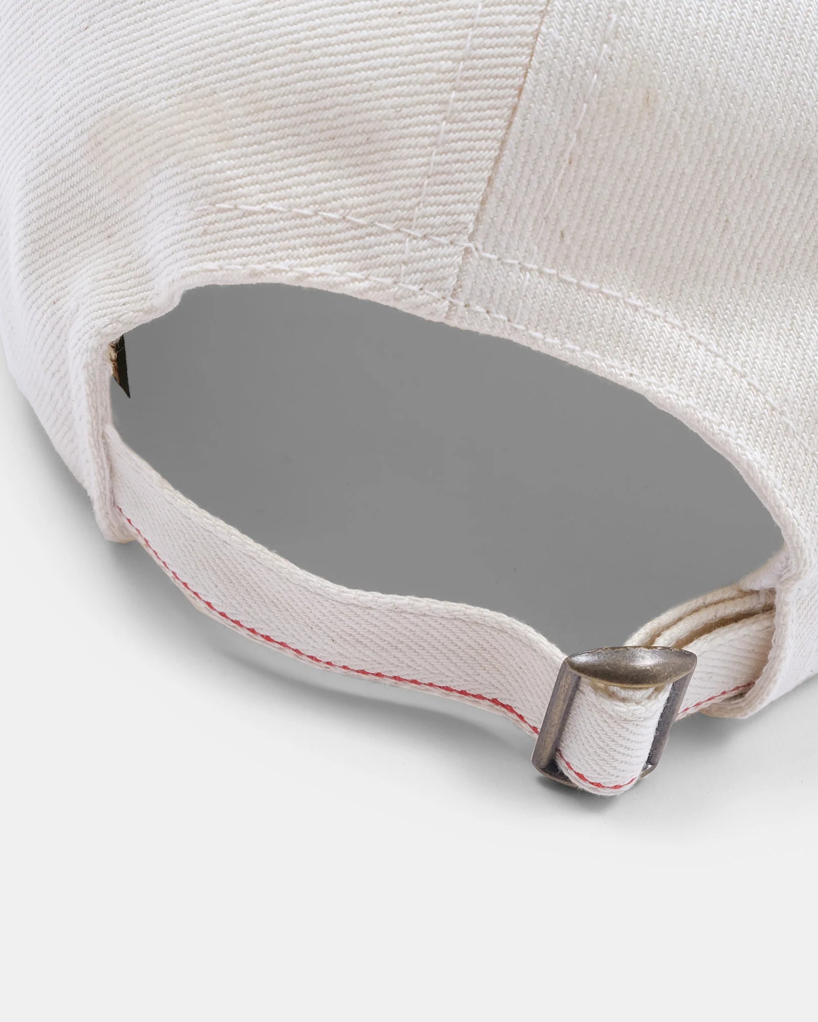 Baseball Hat Selvedge Denim Sashiko Cotton - Natural Denim/Indigo Sashiko
