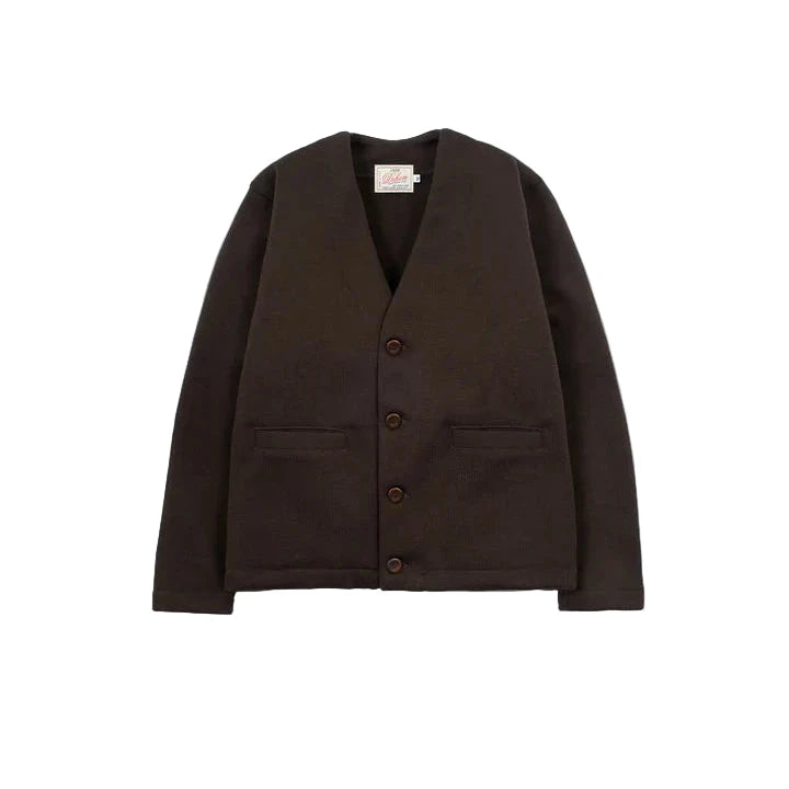 Slouchy Cardigan Sweater Brown