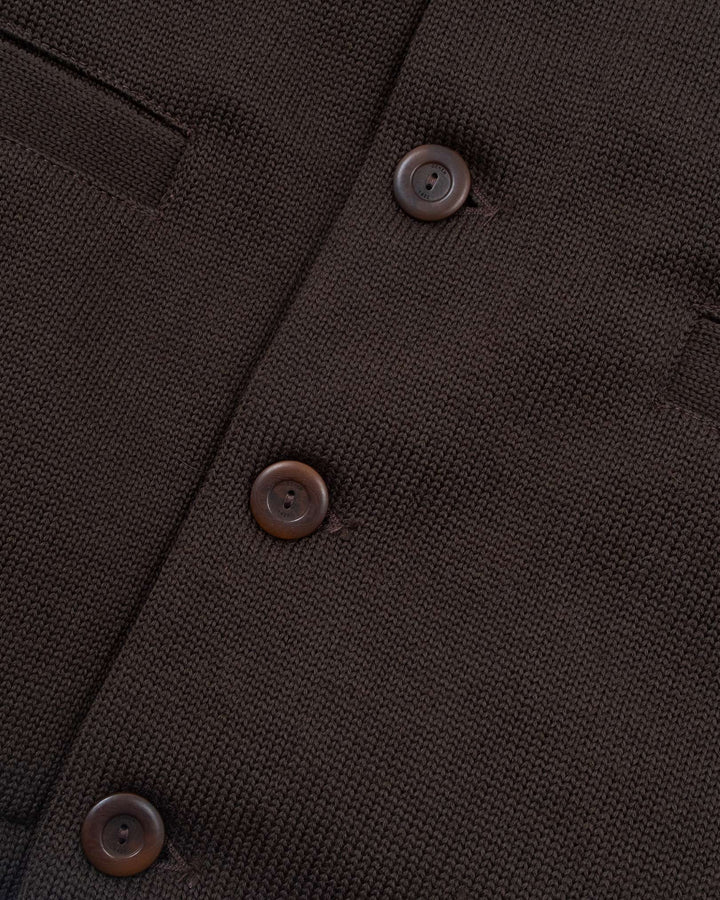 Slouchy Cardigan Sweater Brown