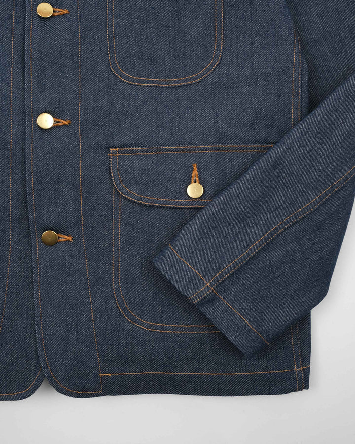 Chore Coat 2.0 Indigo Denim / Fawn Corduroy