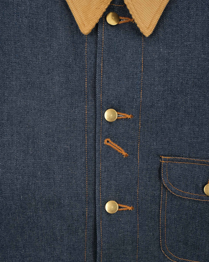 Chore Coat 2.0 Indigo Denim / Fawn Corduroy