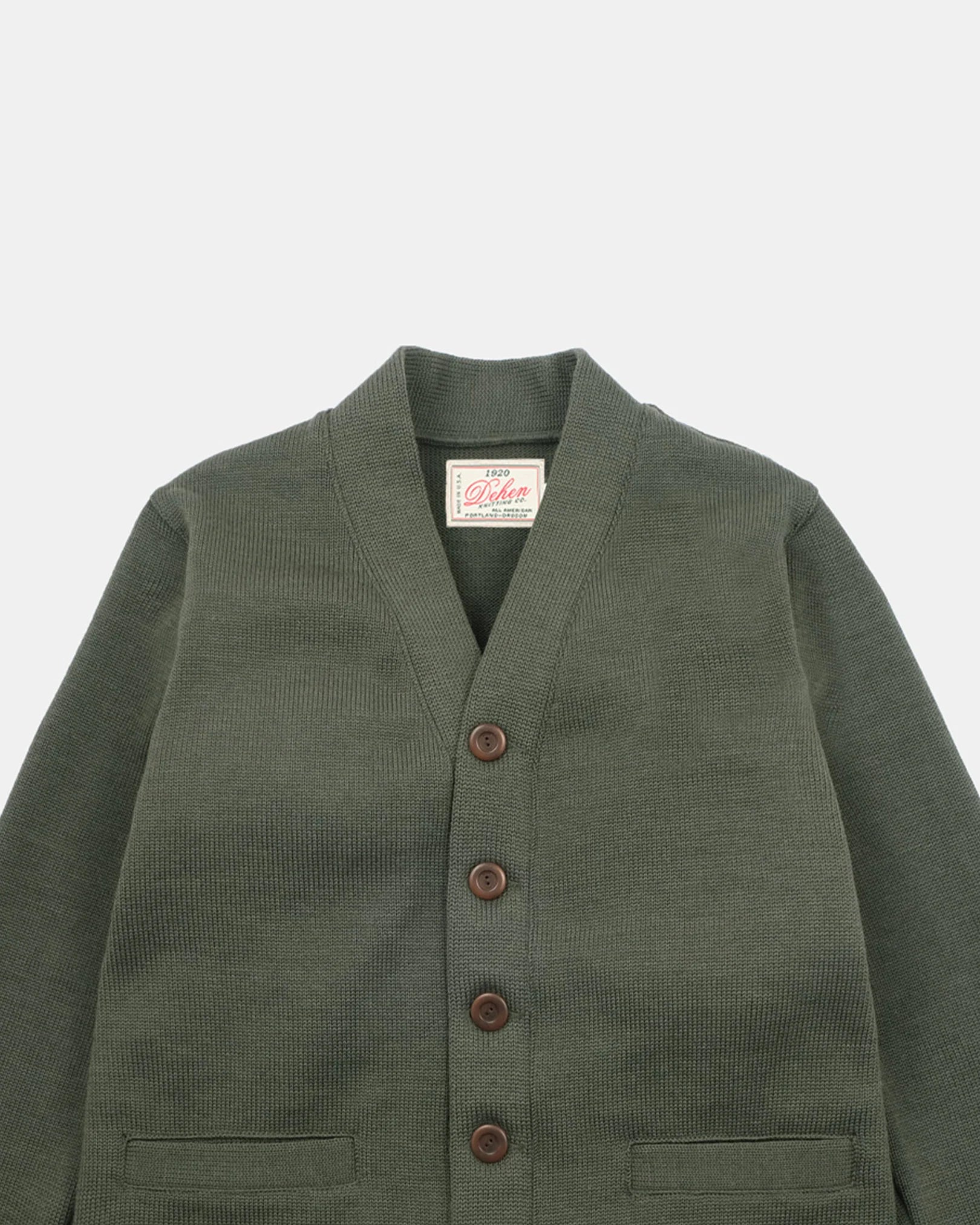 Classic Cardigan Sweater Spruce
