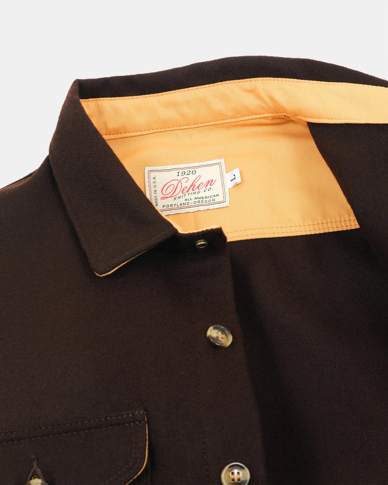 Crissman Overshirt Wool Brown
