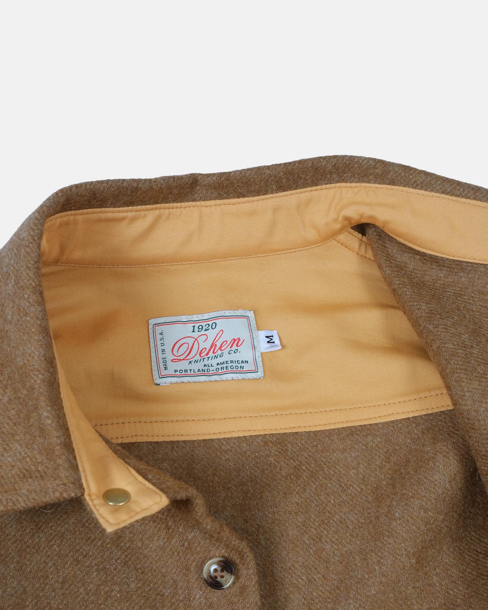 Crissman Overshirt Dark Tan Mix