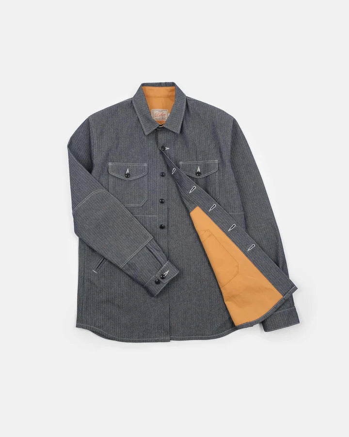 Crissman Overshirt 11oz Herringbone Bull Denim