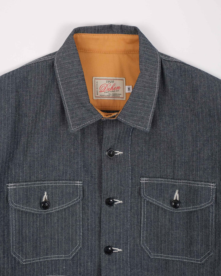 Crissman Overshirt 11oz Herringbone Bull Denim