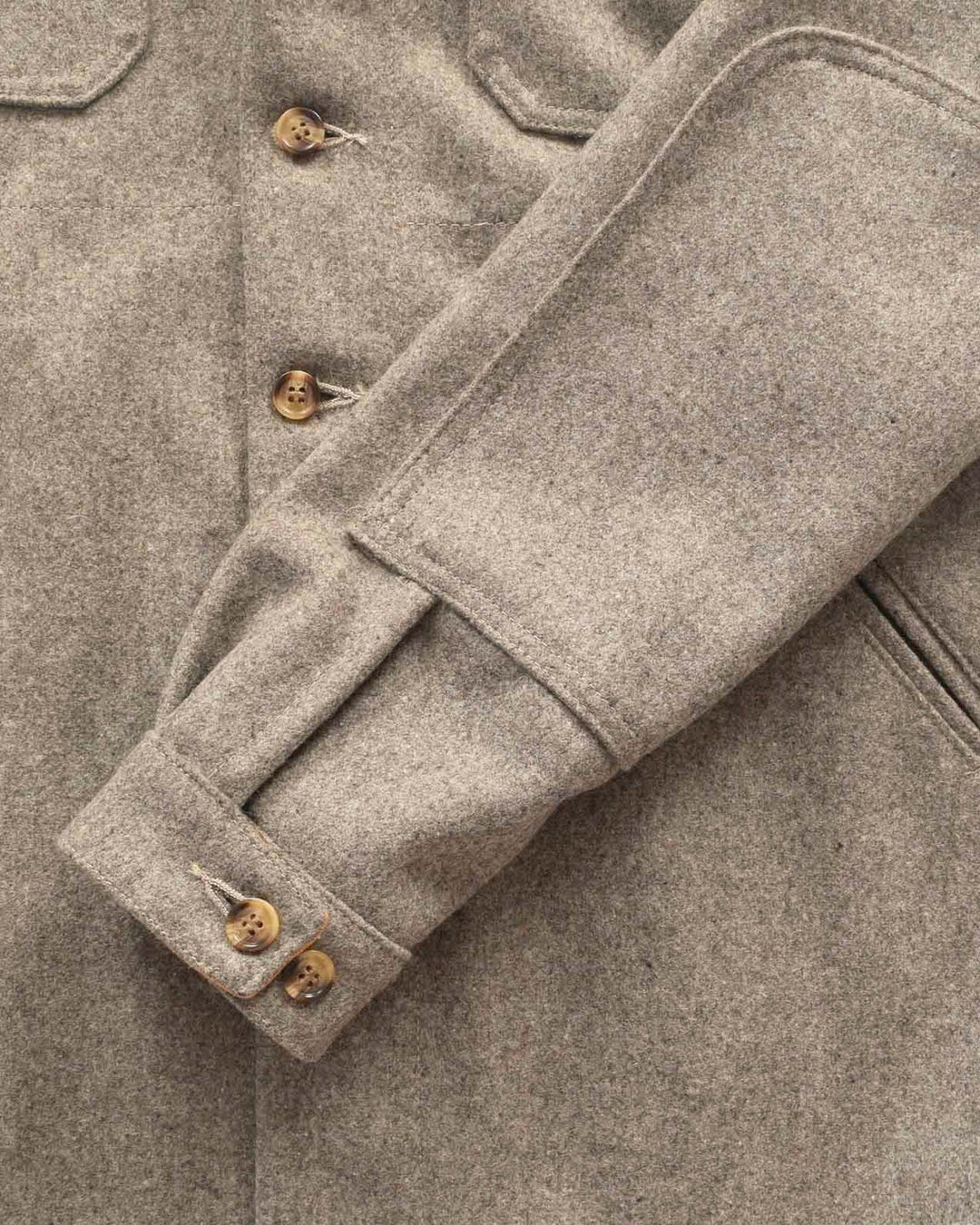 Crissman Overshirt Wool Oatmeal