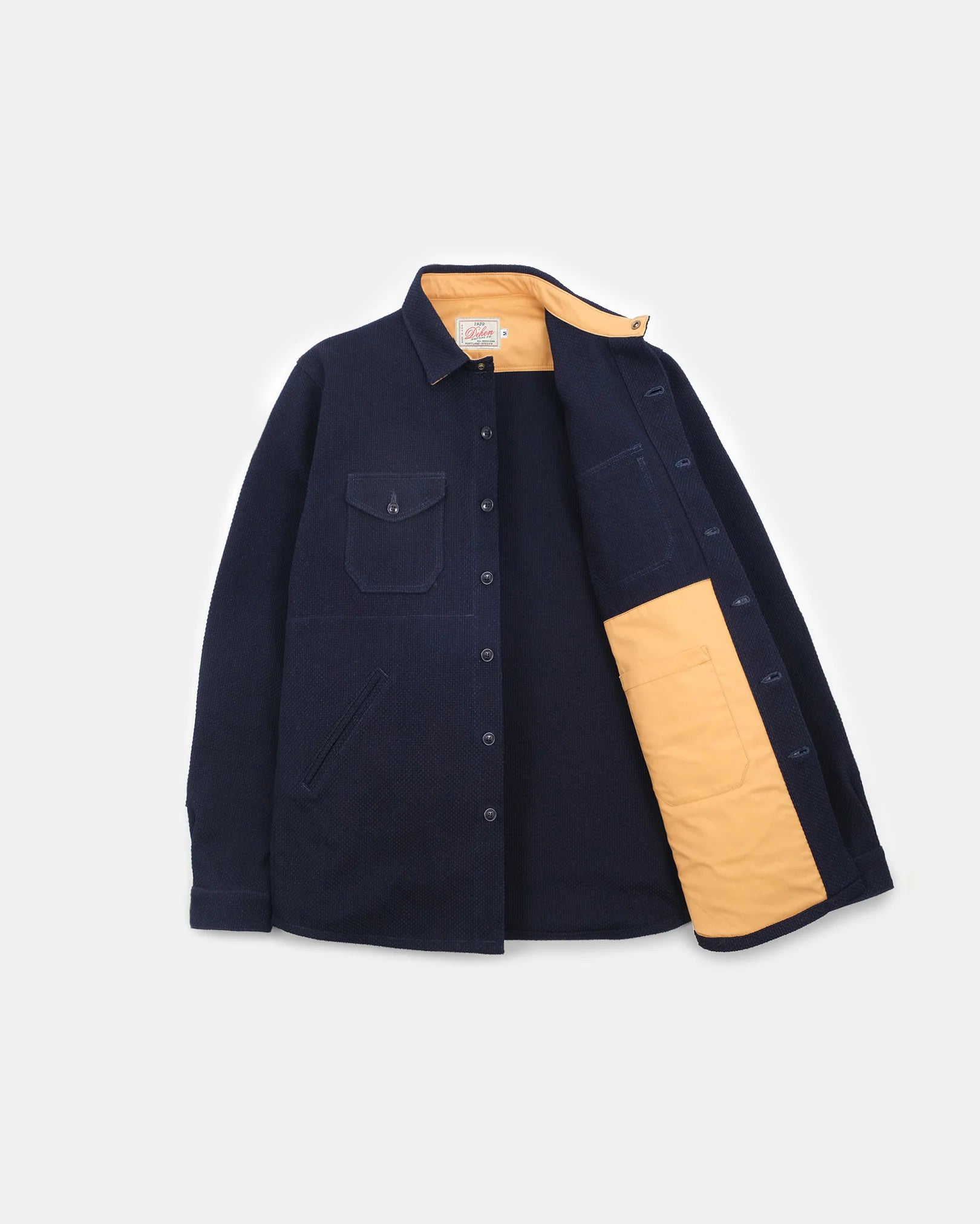 Crissman Overshirt Indigo Sashiko