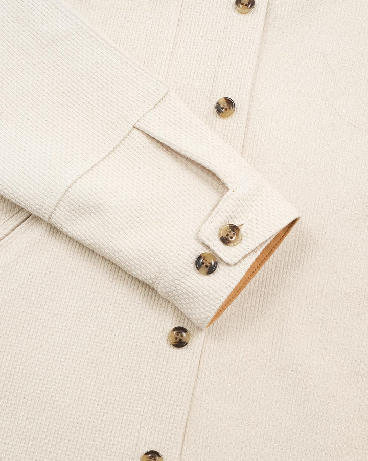 Crissman Overshirt Natural Sashiko