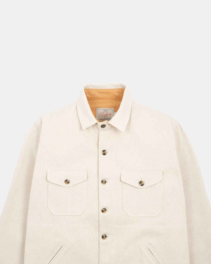 Crissman Overshirt Natural Sashiko