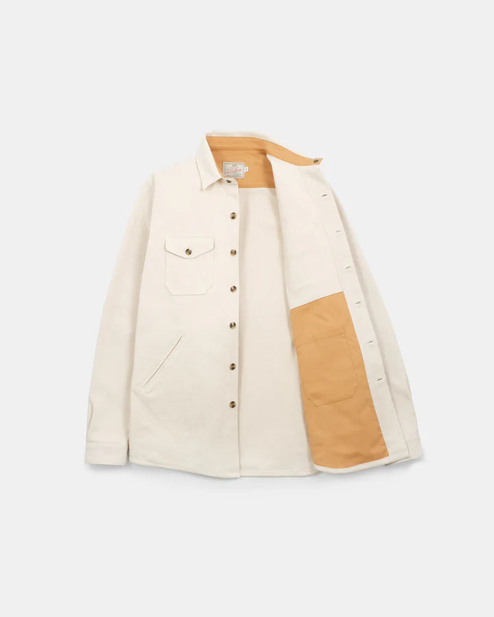 Crissman Overshirt Natural Sashiko
