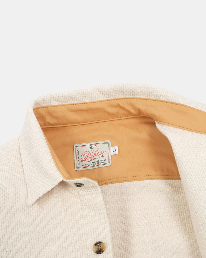 Crissman Overshirt Natural Sashiko