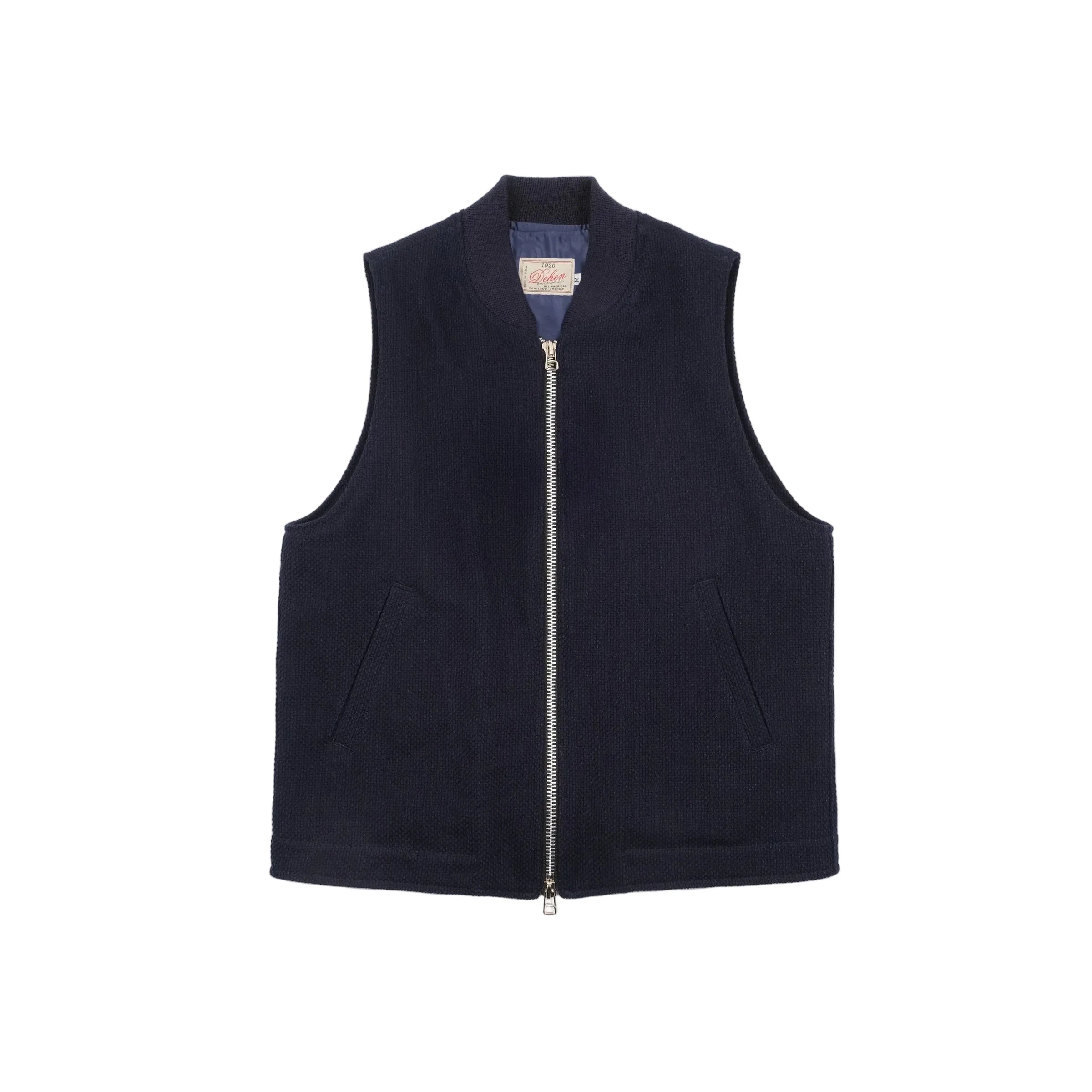 Flight Vest Indigo Sashiko