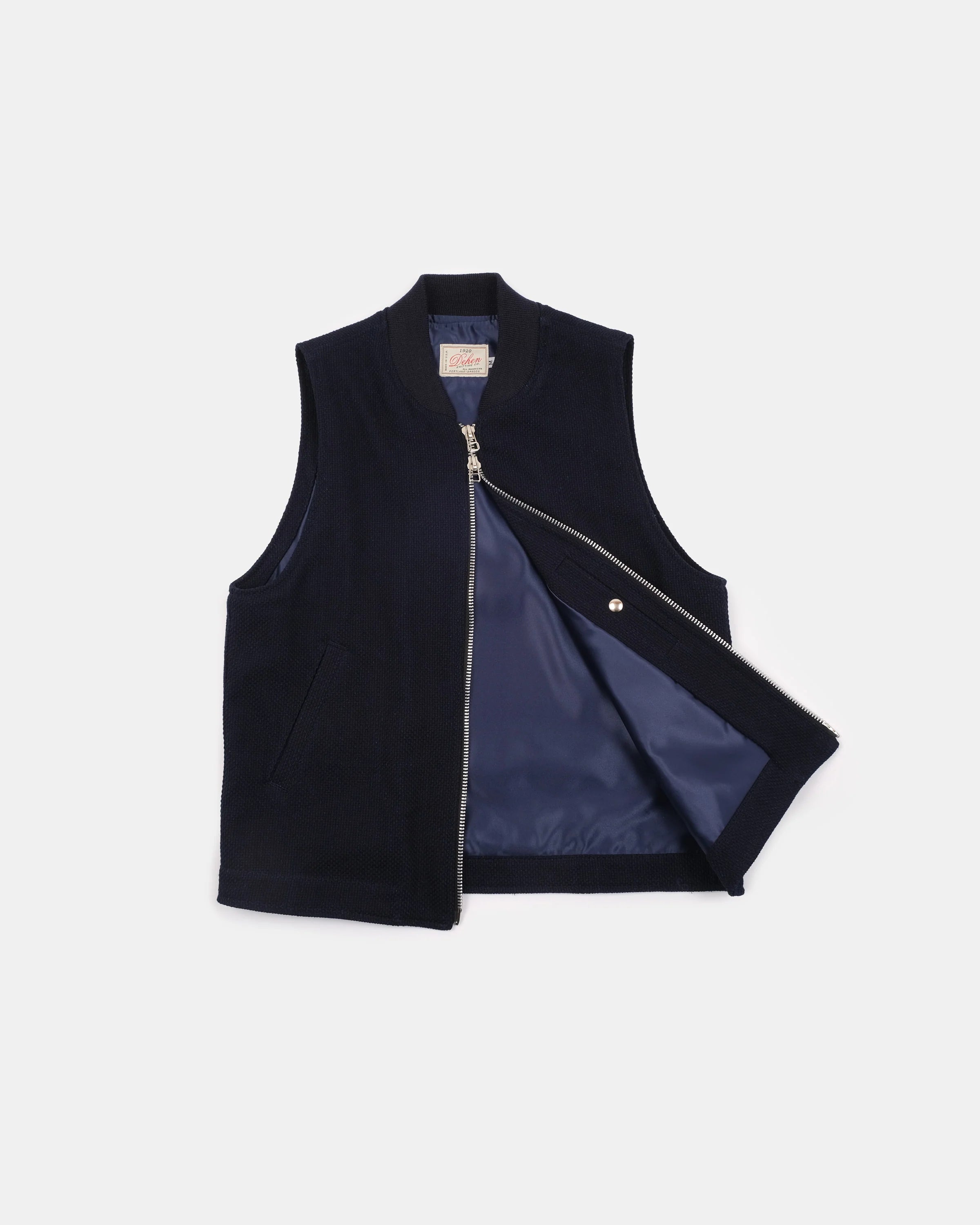 Flight Vest Indigo Sashiko