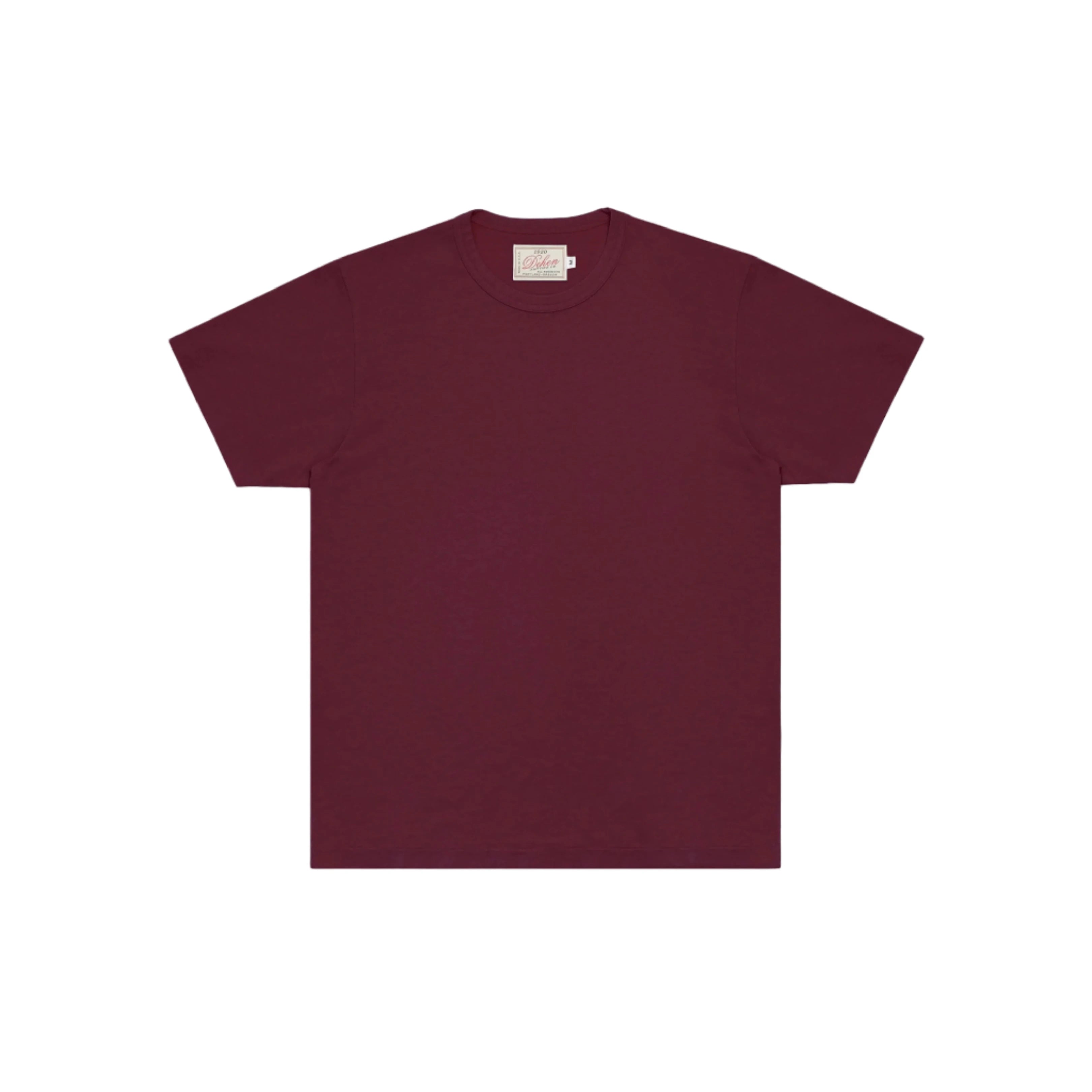 Heavy Duty Tee Burgundy
