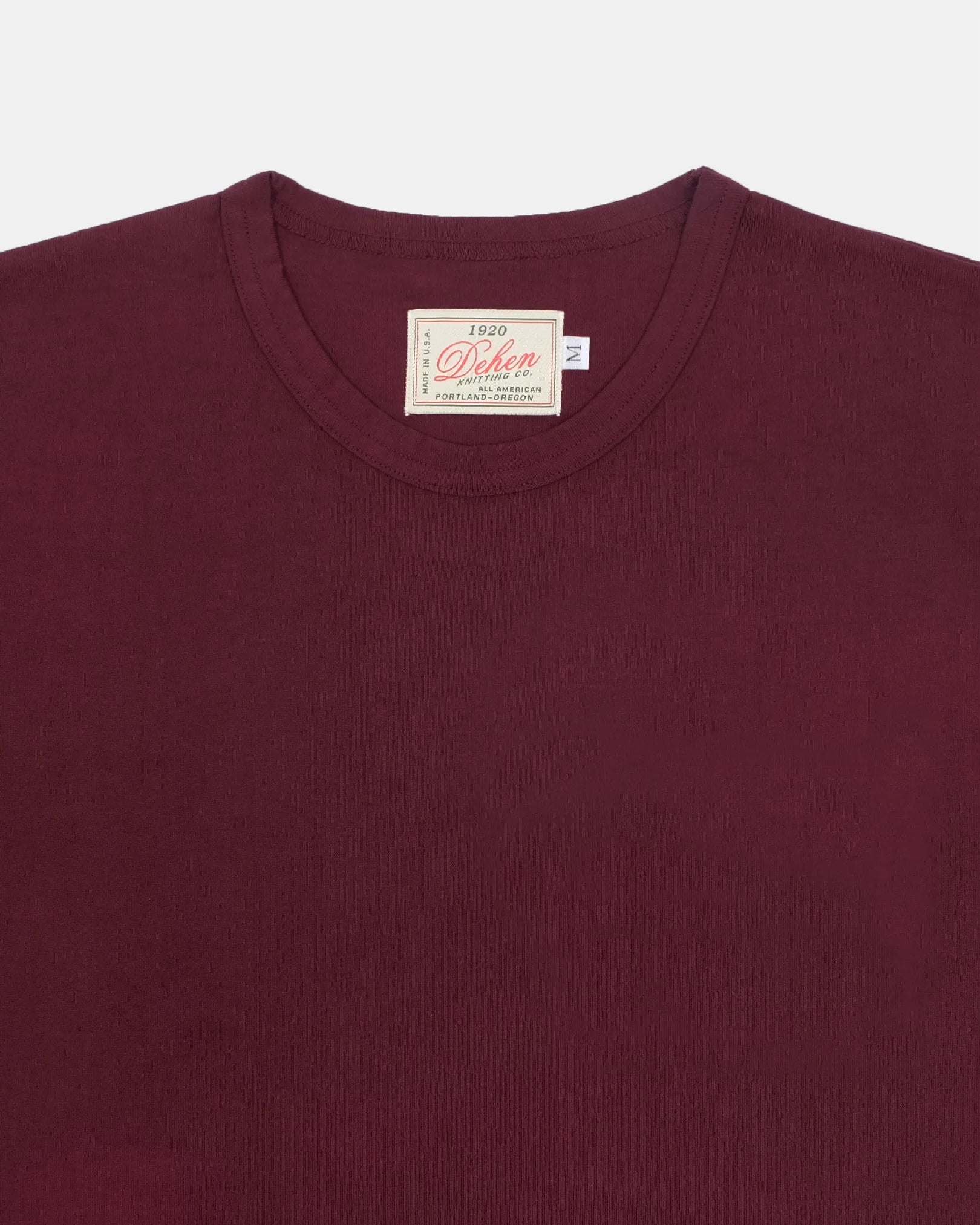 Heavy Duty Tee Burgundy