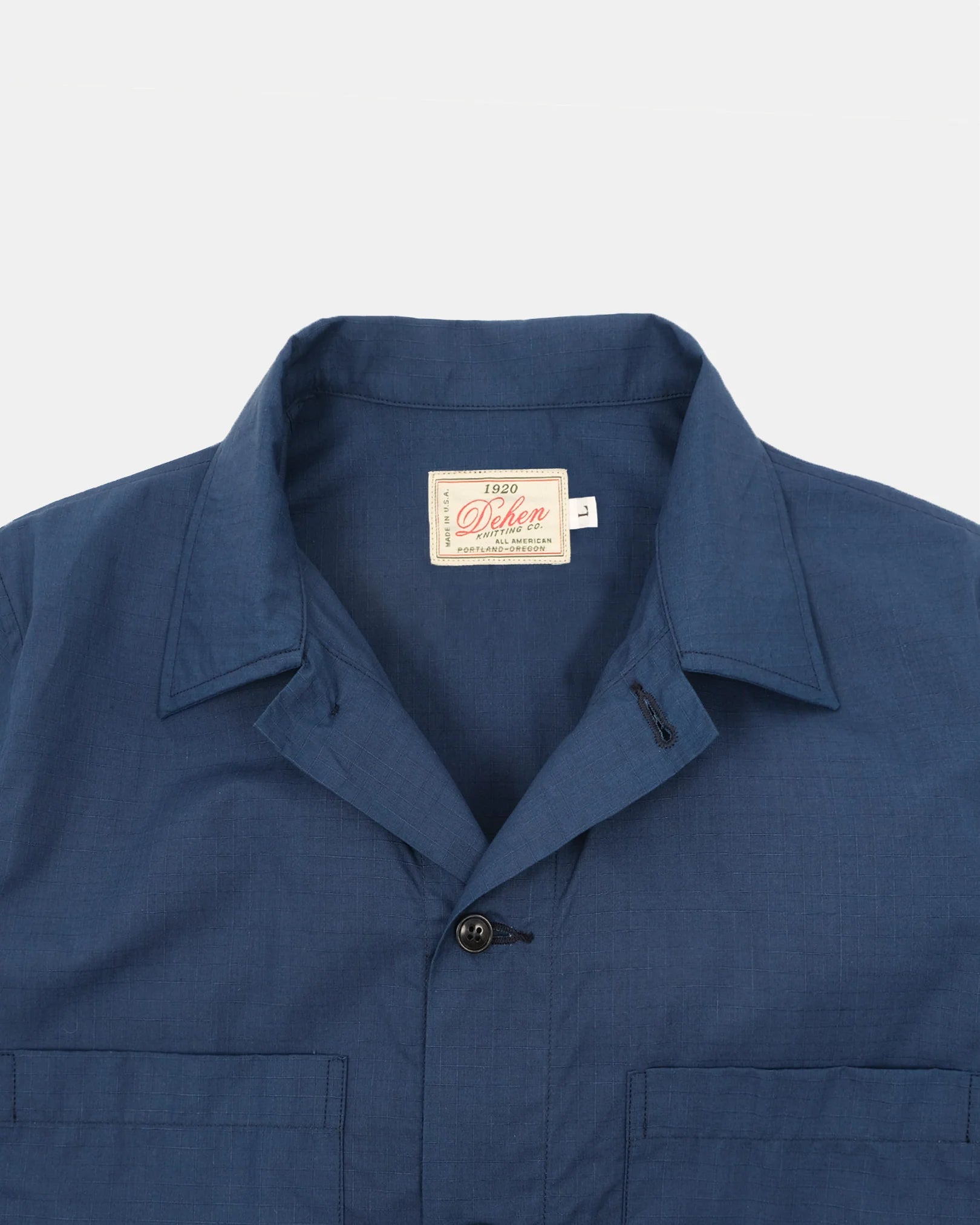 Lounge Shirt Indigo Ripstop