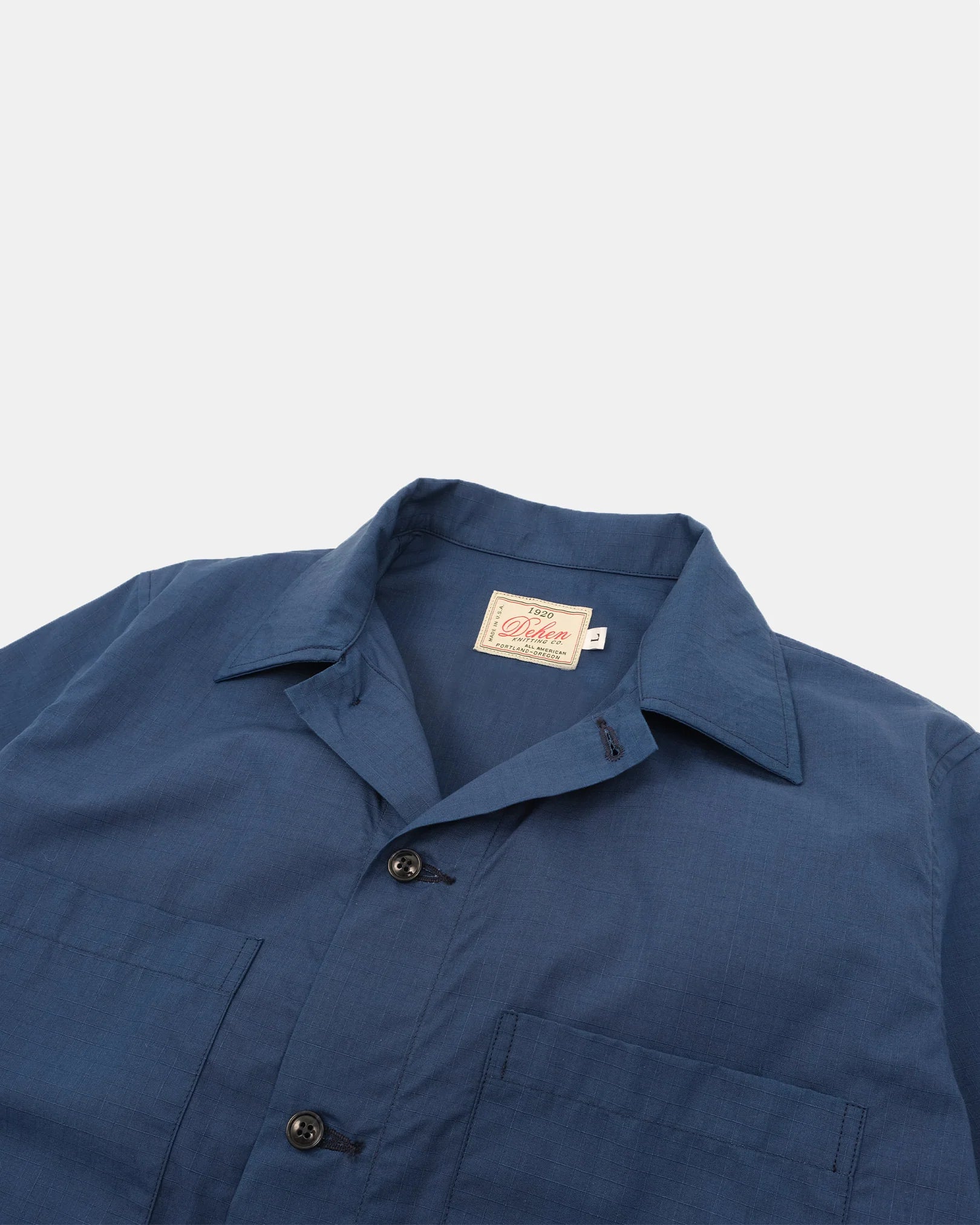 Lounge Shirt Indigo Ripstop