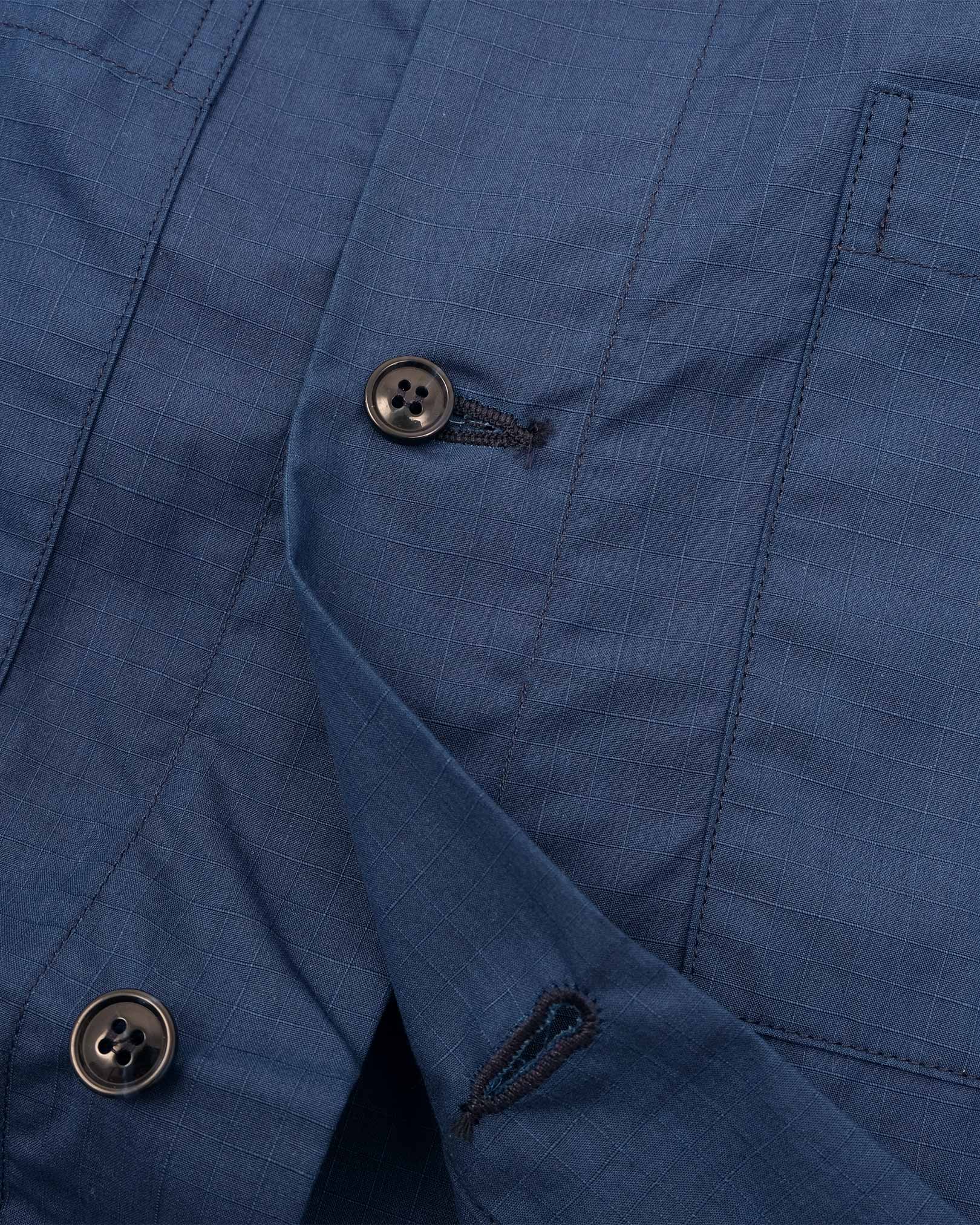 Lounge Shirt Indigo Ripstop