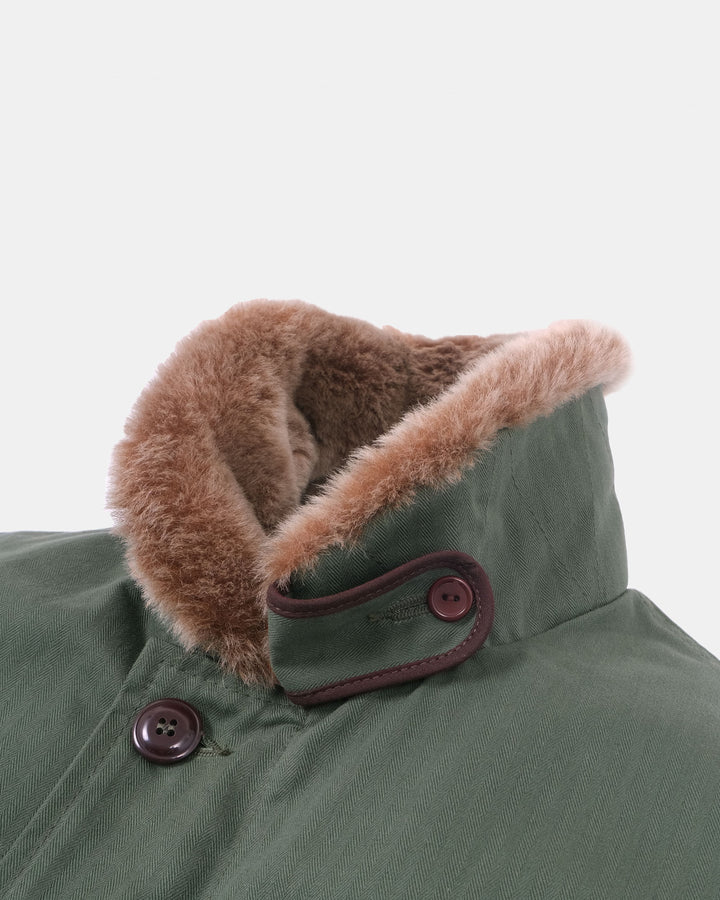 N1 Deck Jacket Dry Wax Cotton - Spruce/Kodiak