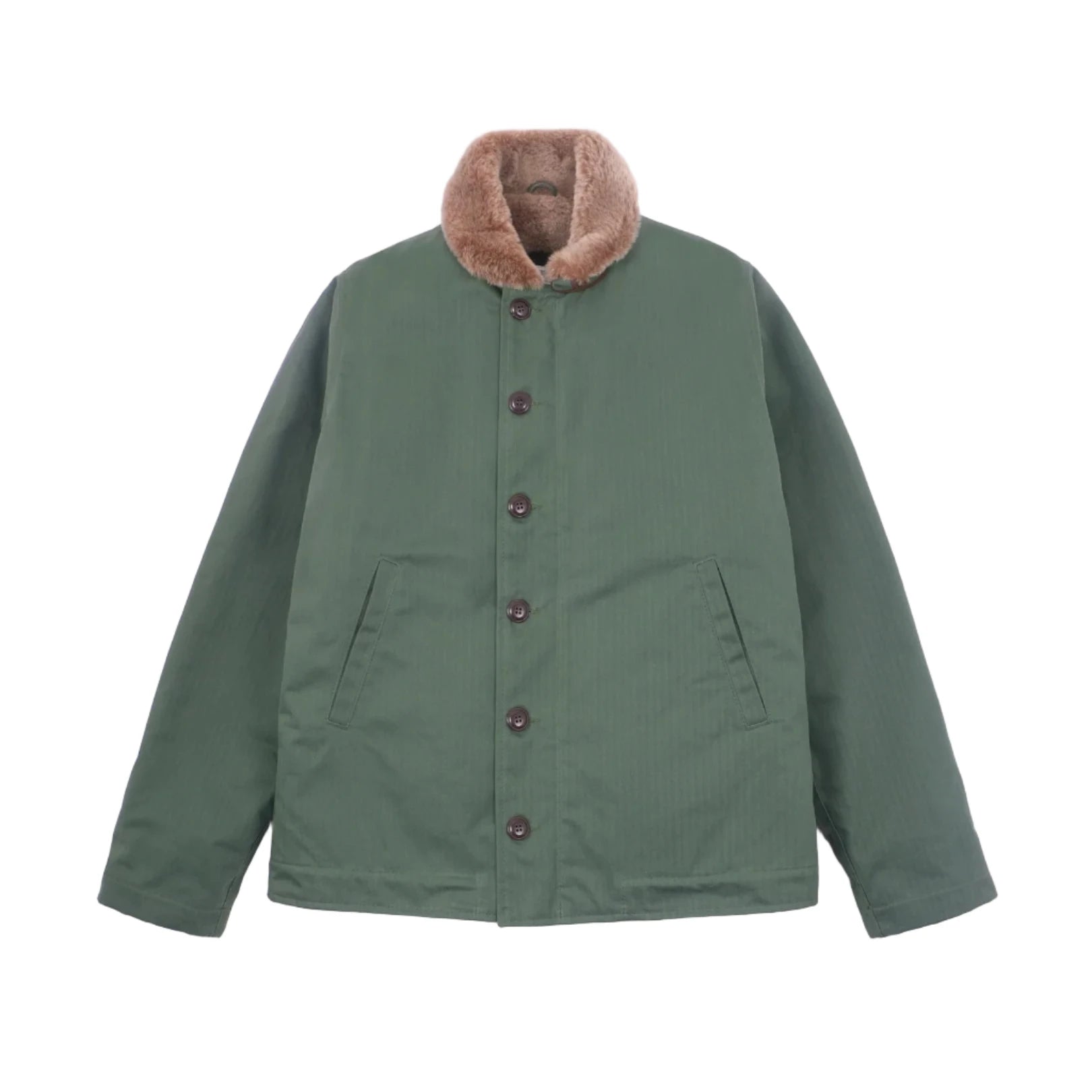 N1 Deck Jacket Dry Wax Cotton - Spruce/Kodiak