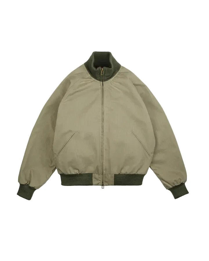 Pilot Jacket Dry Wax Cotton Sage