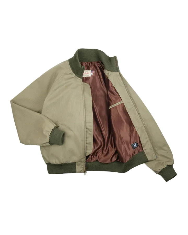 Pilot Jacket Dry Wax Cotton Sage