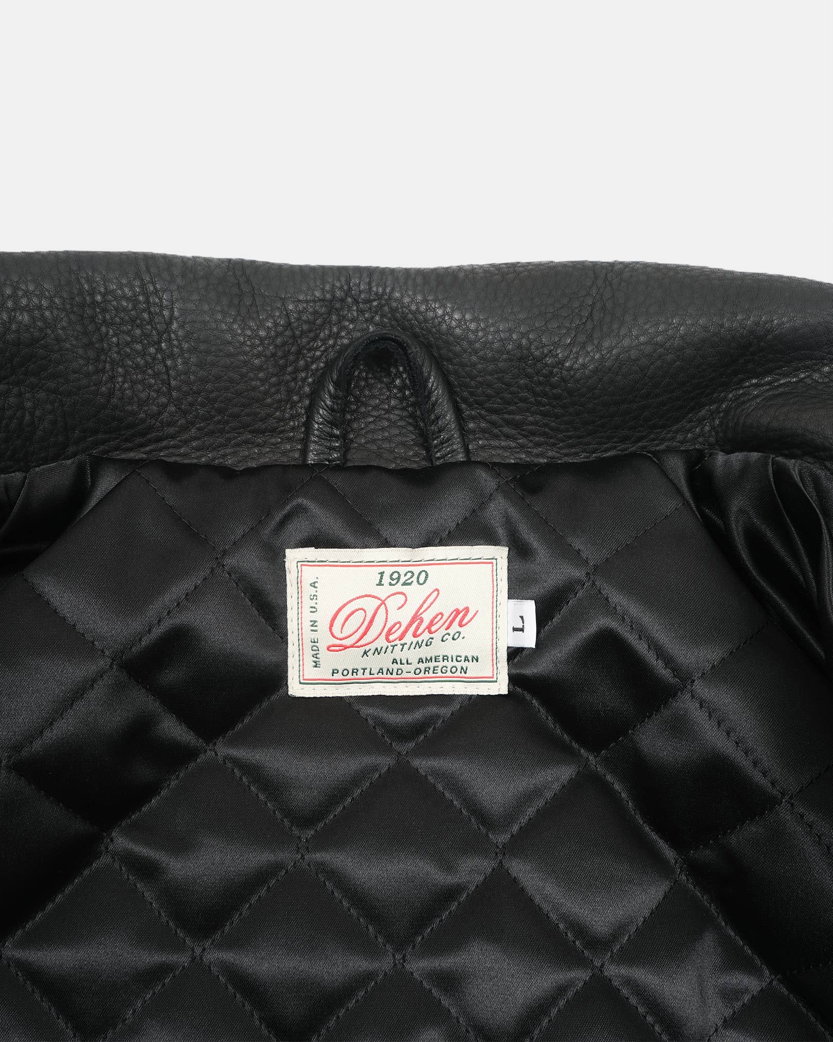 Raglan Varsity Jacket Black/Black