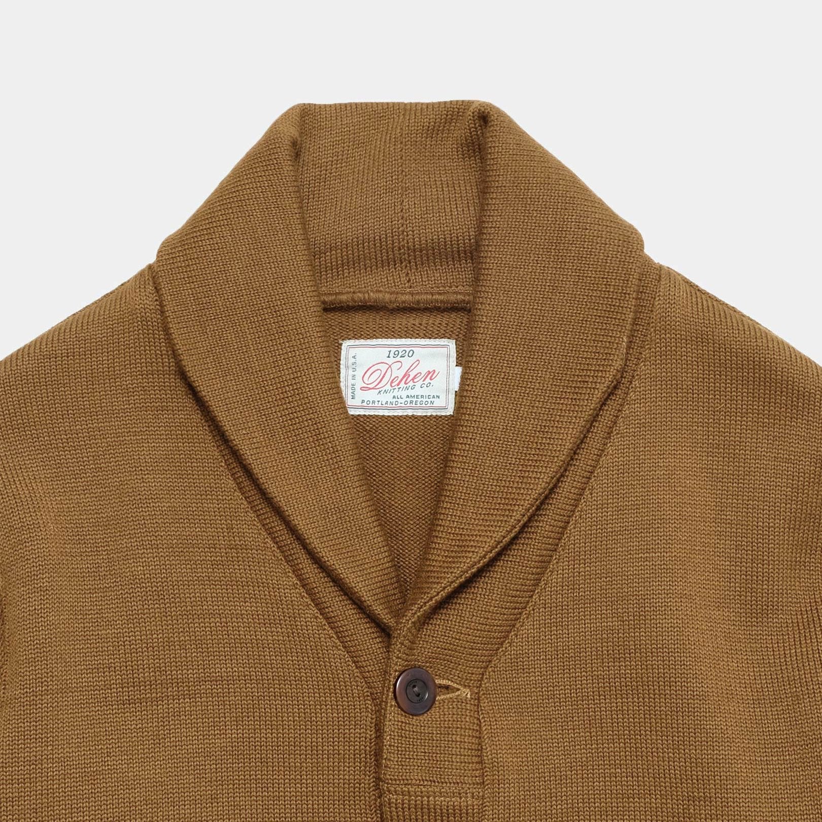 Dark tan cardigan best sale