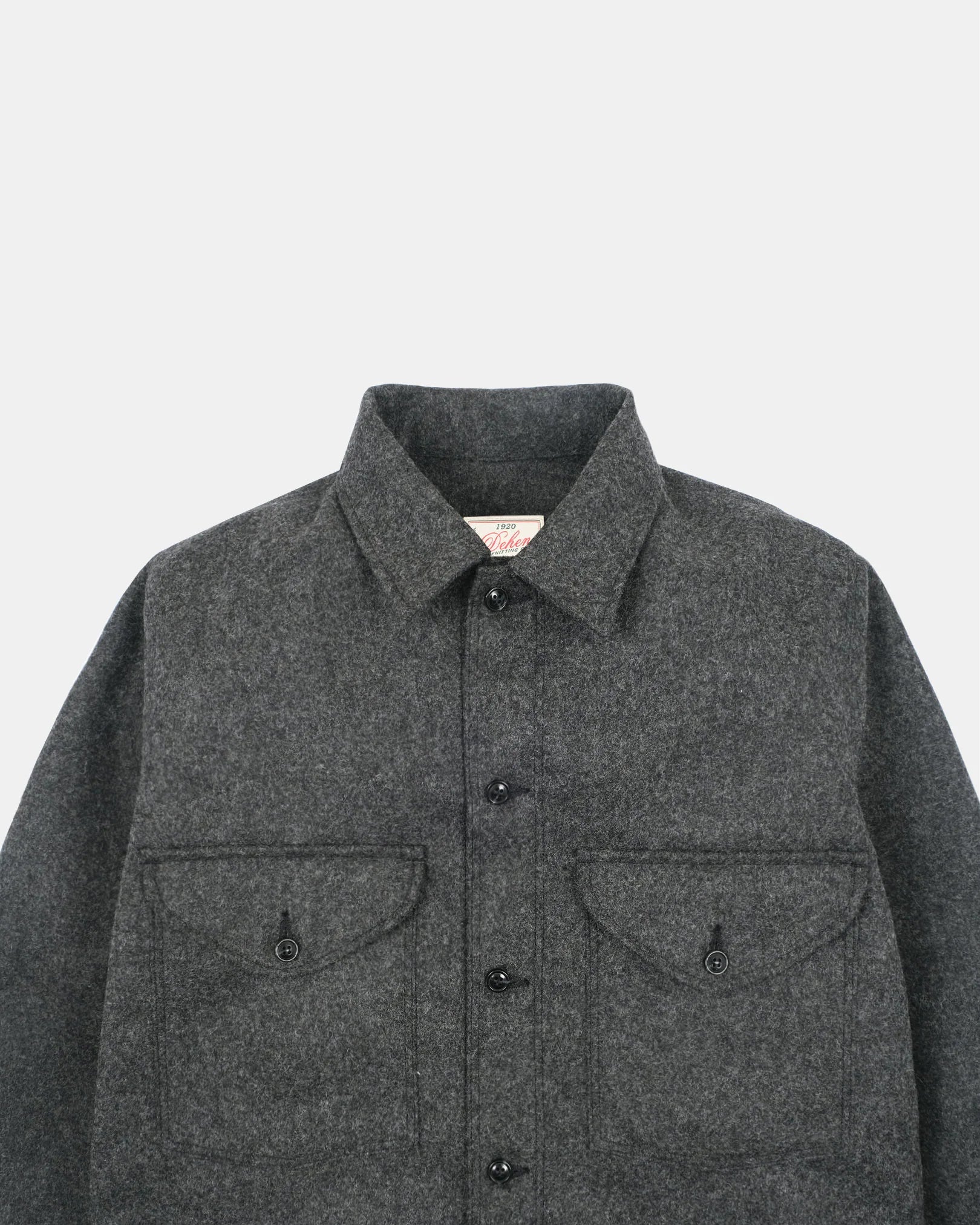 Skyline Overshirt Granite Wool