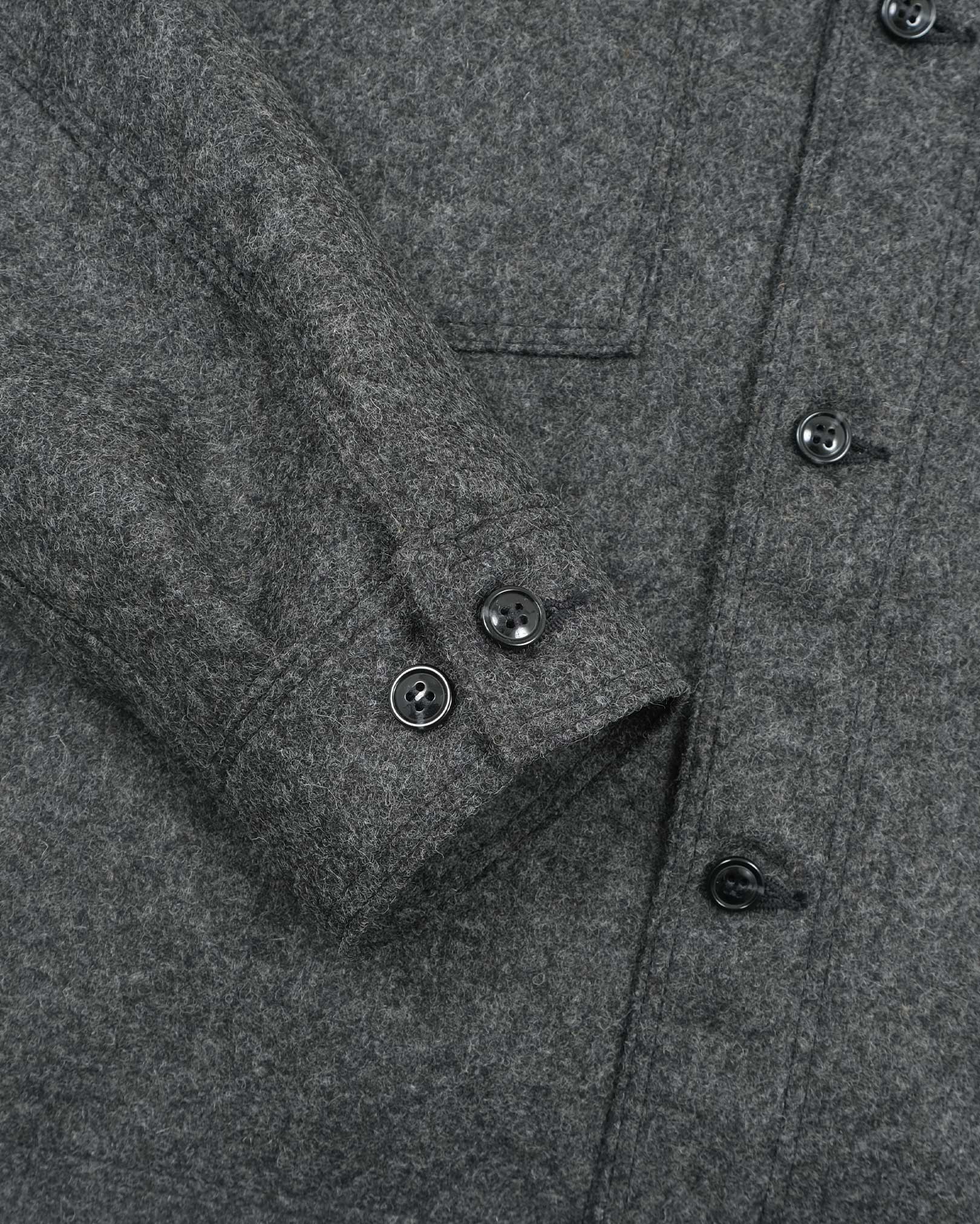 Skyline Overshirt Granite Wool