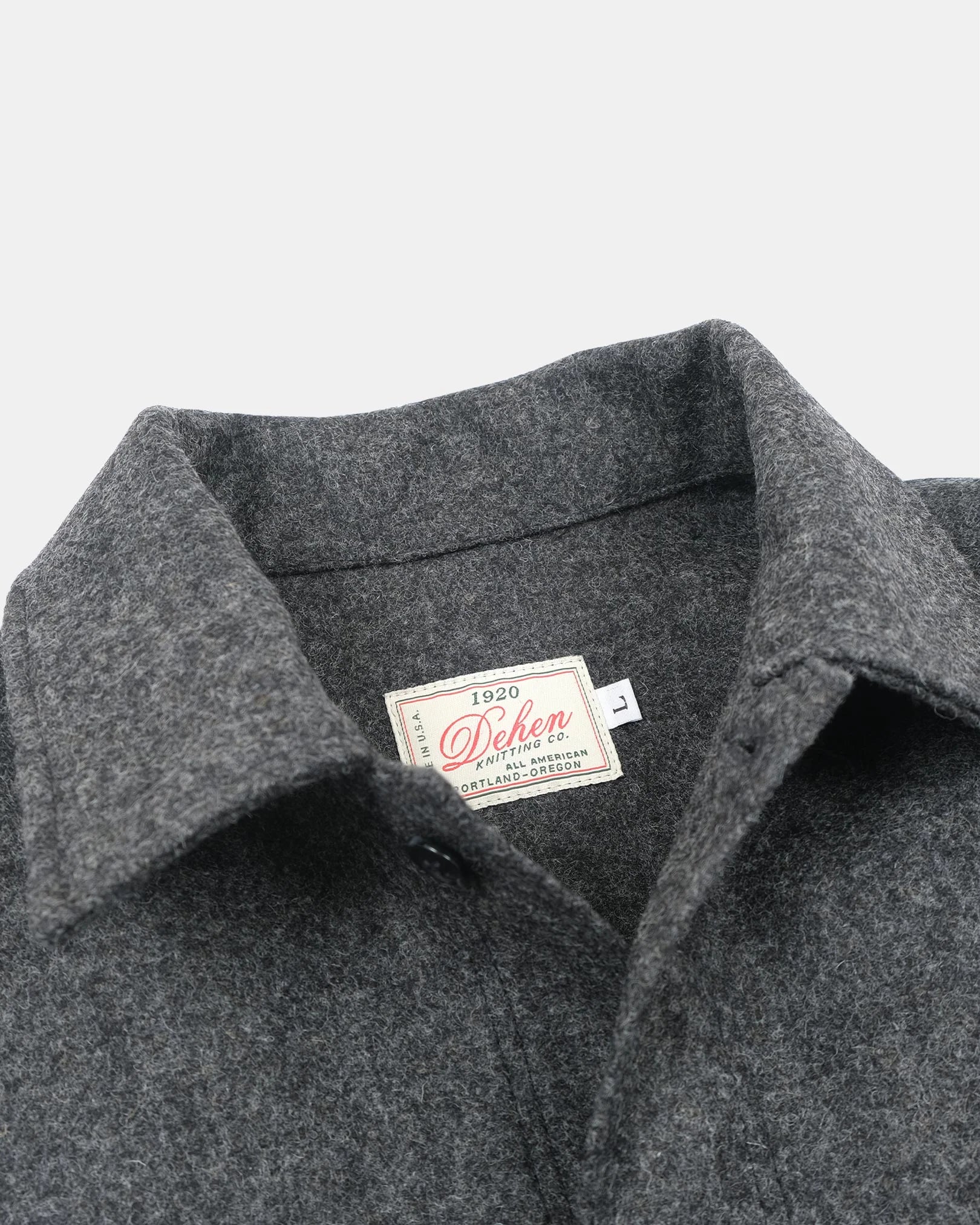 Skyline Overshirt Granite Wool