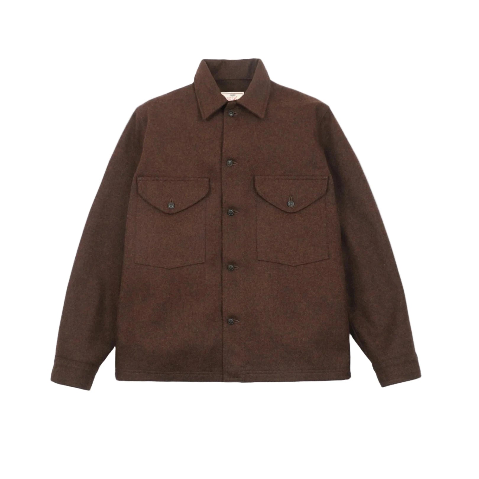 Skyline Overshirt Red Oak Mix Wool