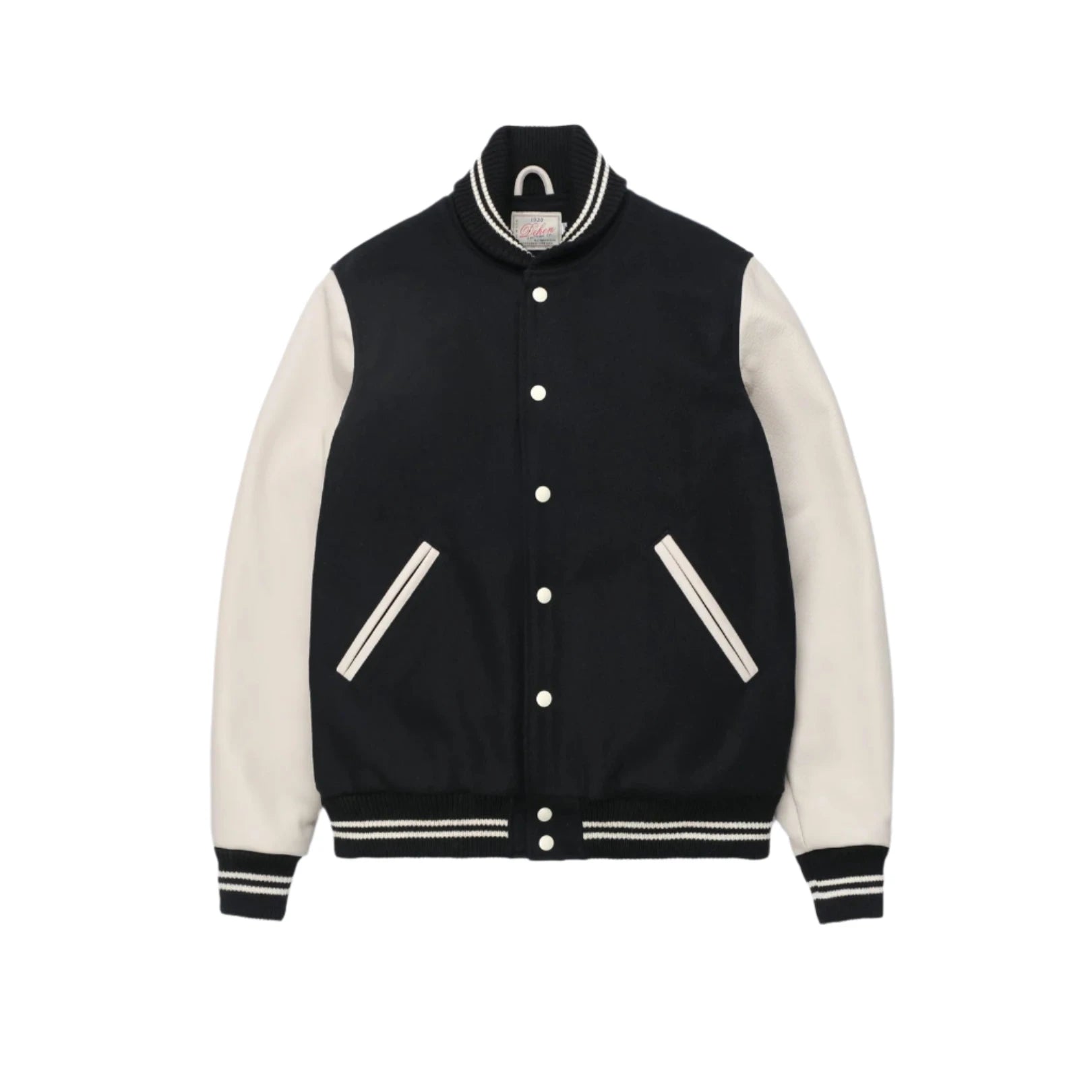 Varsity Jacket Black/Milk