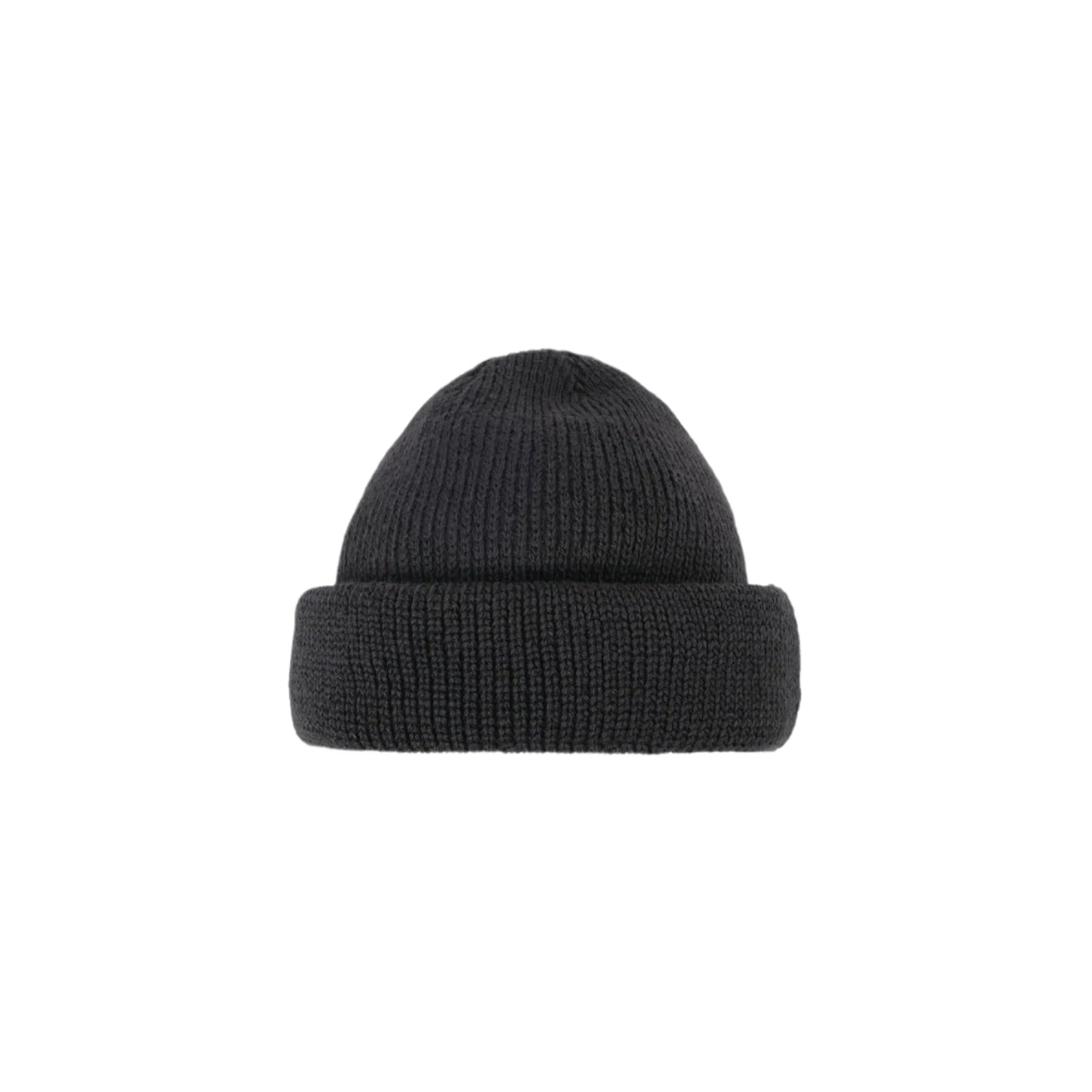 Wool Watch Cap Dark Charcoal