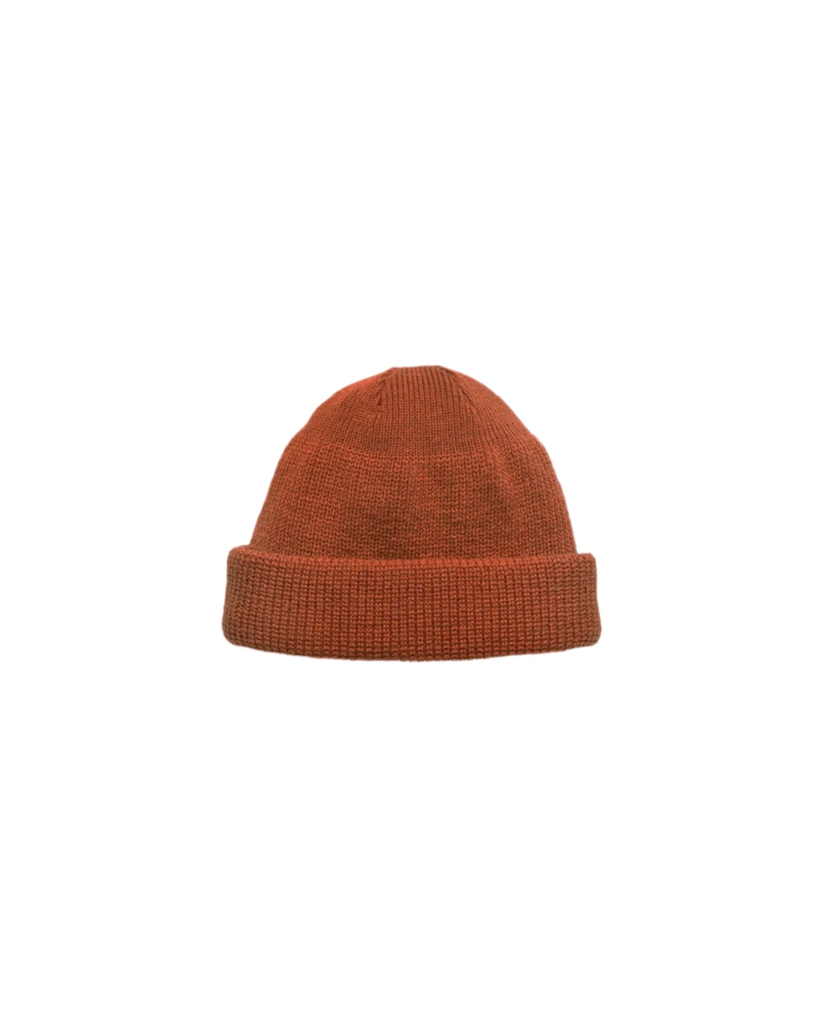 Wool Watch Cap Burnt Orange