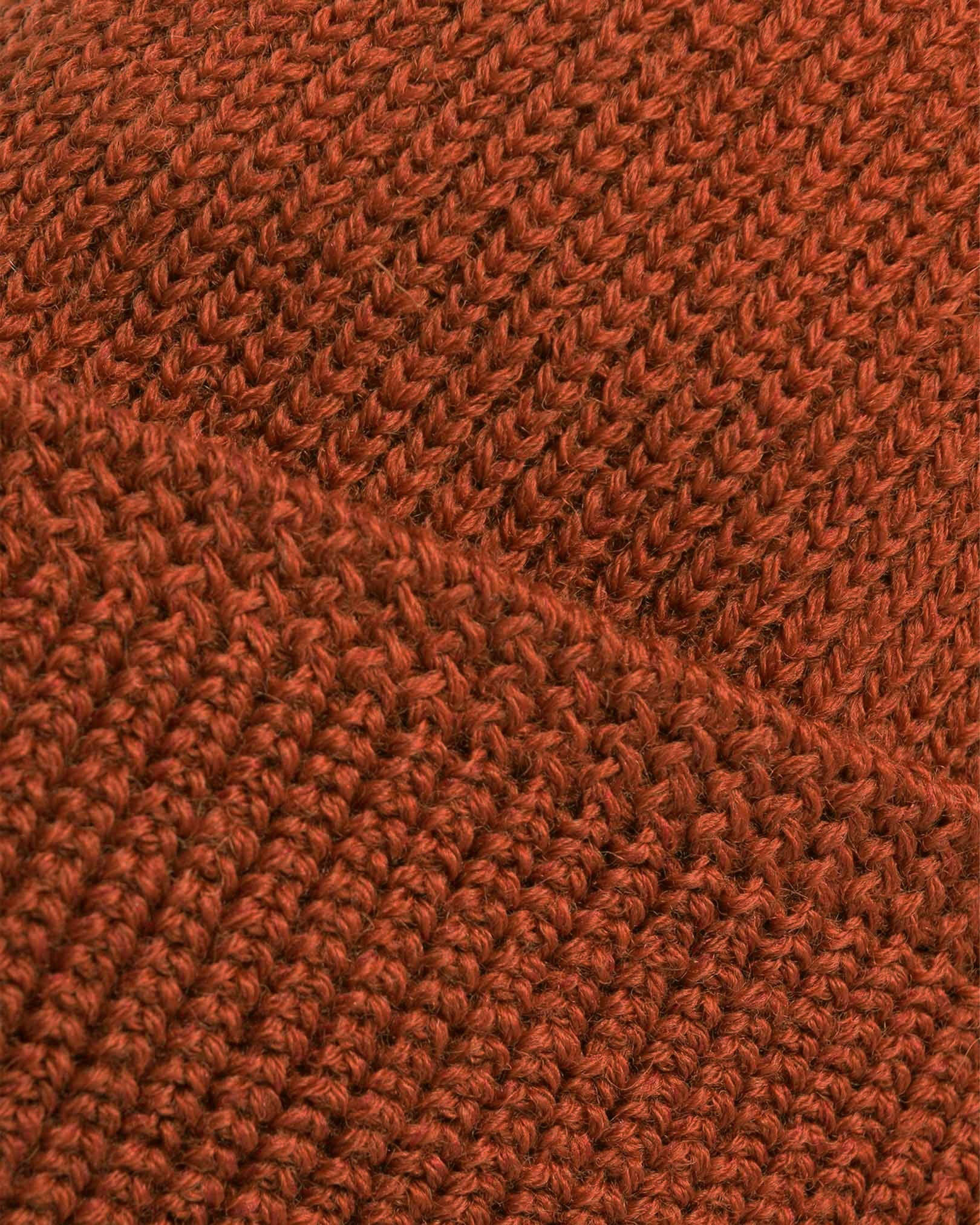 Wool Watch Cap Burnt Orange