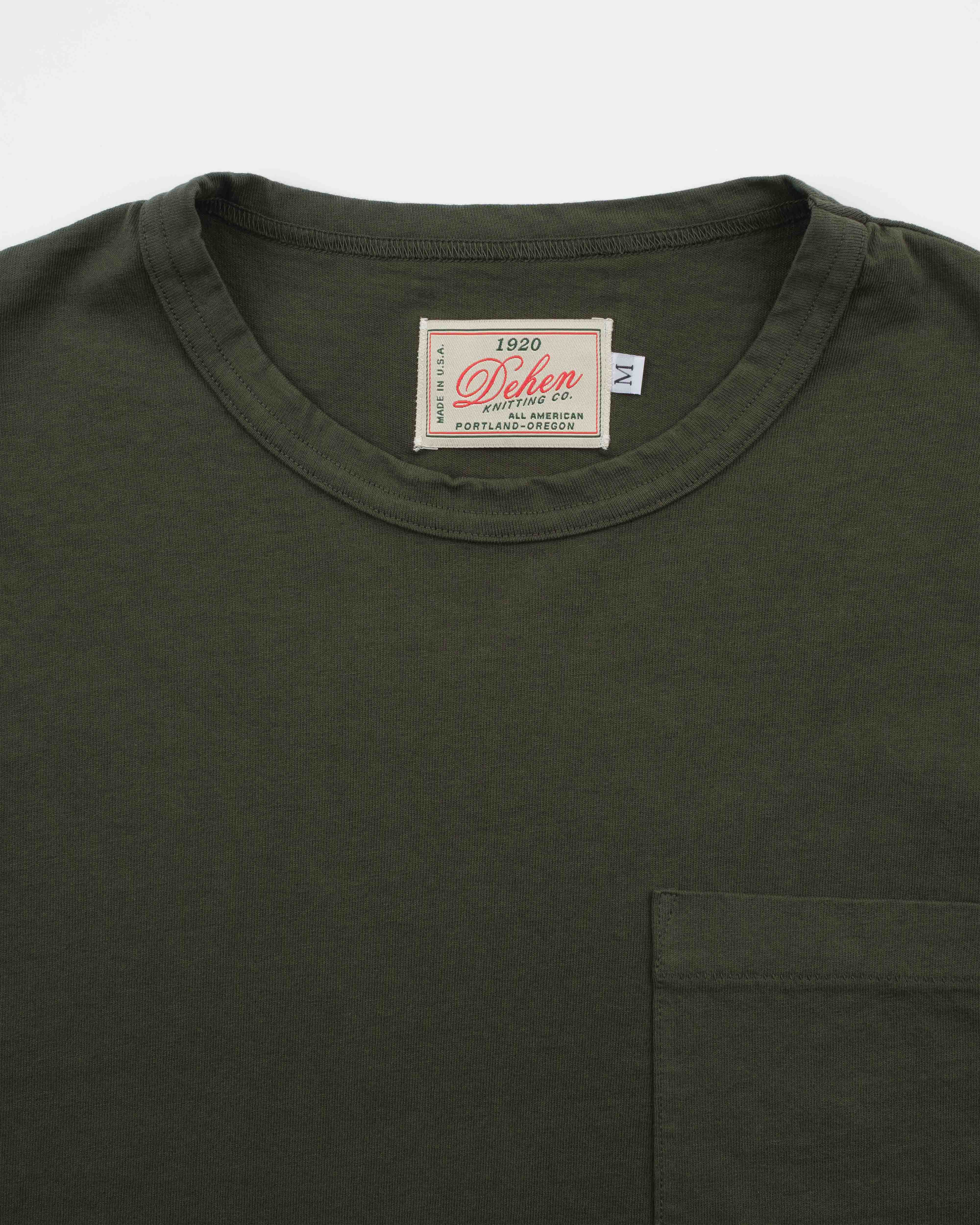 Heavy Duty Long Sleeve Pocket Tee Spruce